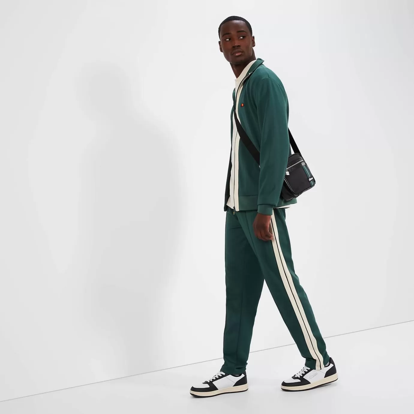 Ellesse Sartoria | Tracksuits-Men's Berlusoni Track Top Dark Green