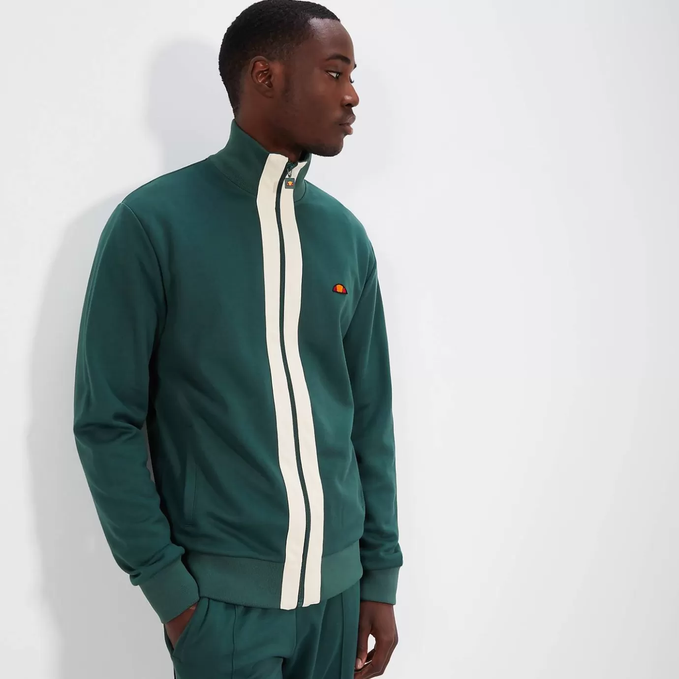 Ellesse Sartoria | Tracksuits-Men's Berlusoni Track Top Dark Green