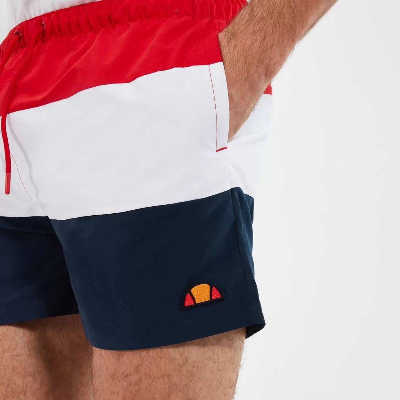 Ellesse Last Chance To Buy | Swimwear-Men's Cielo Swim Short Red/Navy/White