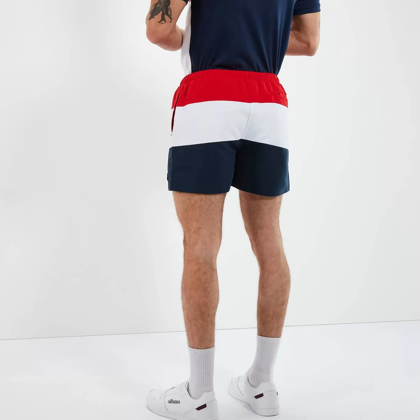 Ellesse Last Chance To Buy | Swimwear-Men's Cielo Swim Short Red/Navy/White