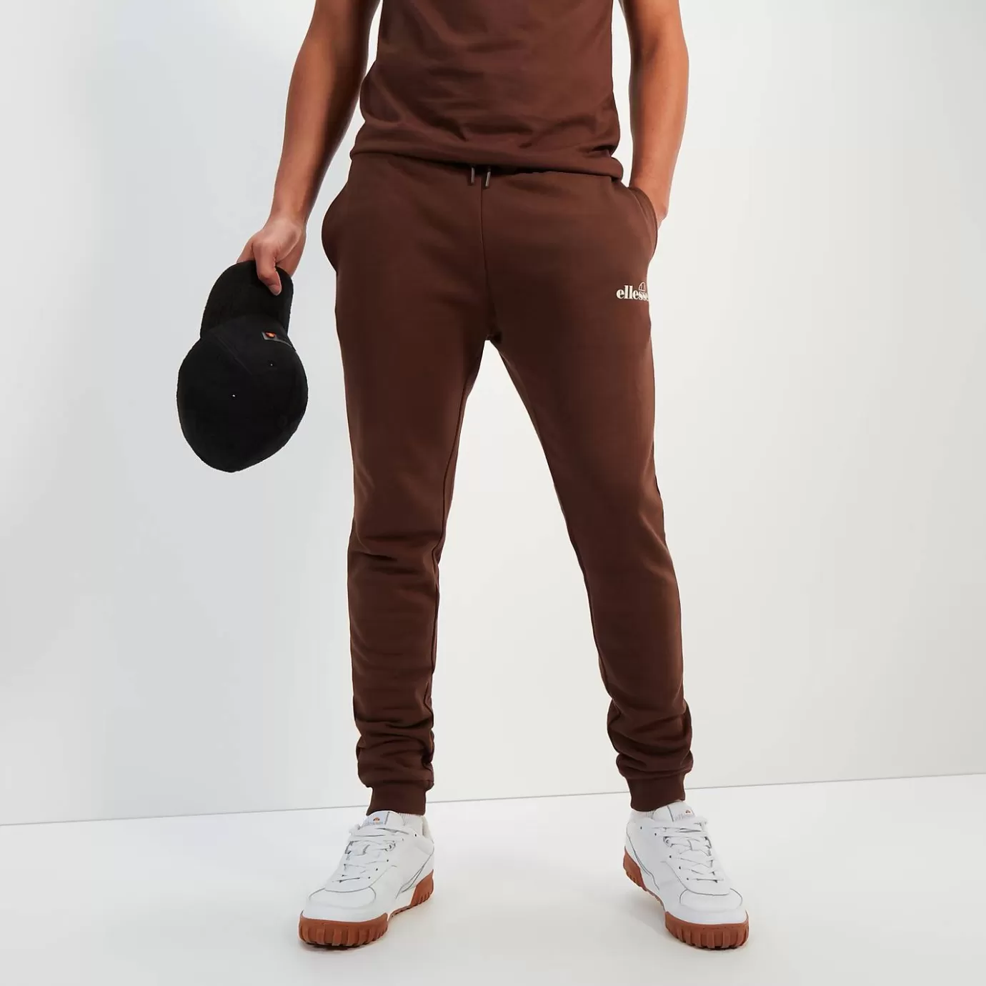 Ellesse Joggers-Men's Cravo Jog Pant Dark Brown