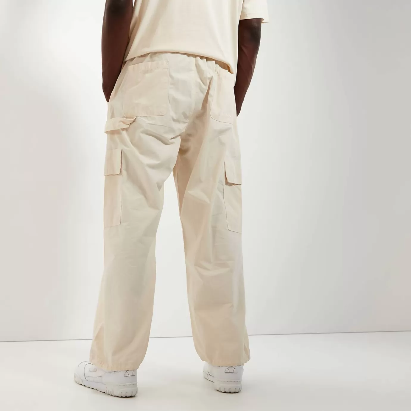 Ellesse Sartoria | Joggers | All Clothing-Men's Drillar Cargo Pant Off White