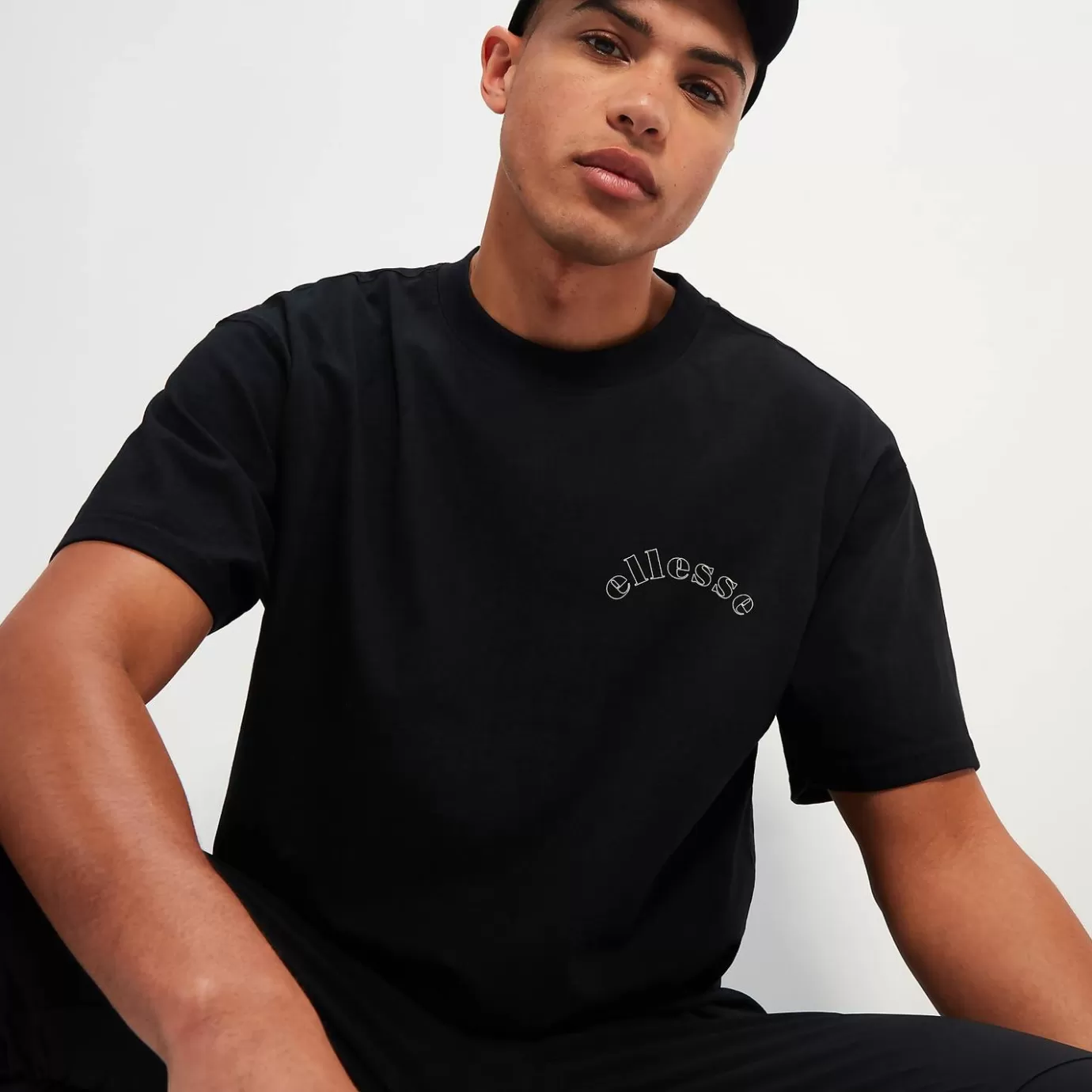 Ellesse T-shirts | All Clothing-Men's Giambetti Tee Black