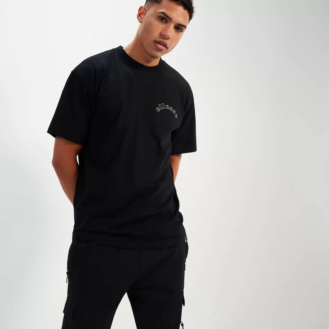 Ellesse T-shirts | All Clothing-Men's Giambetti Tee Black