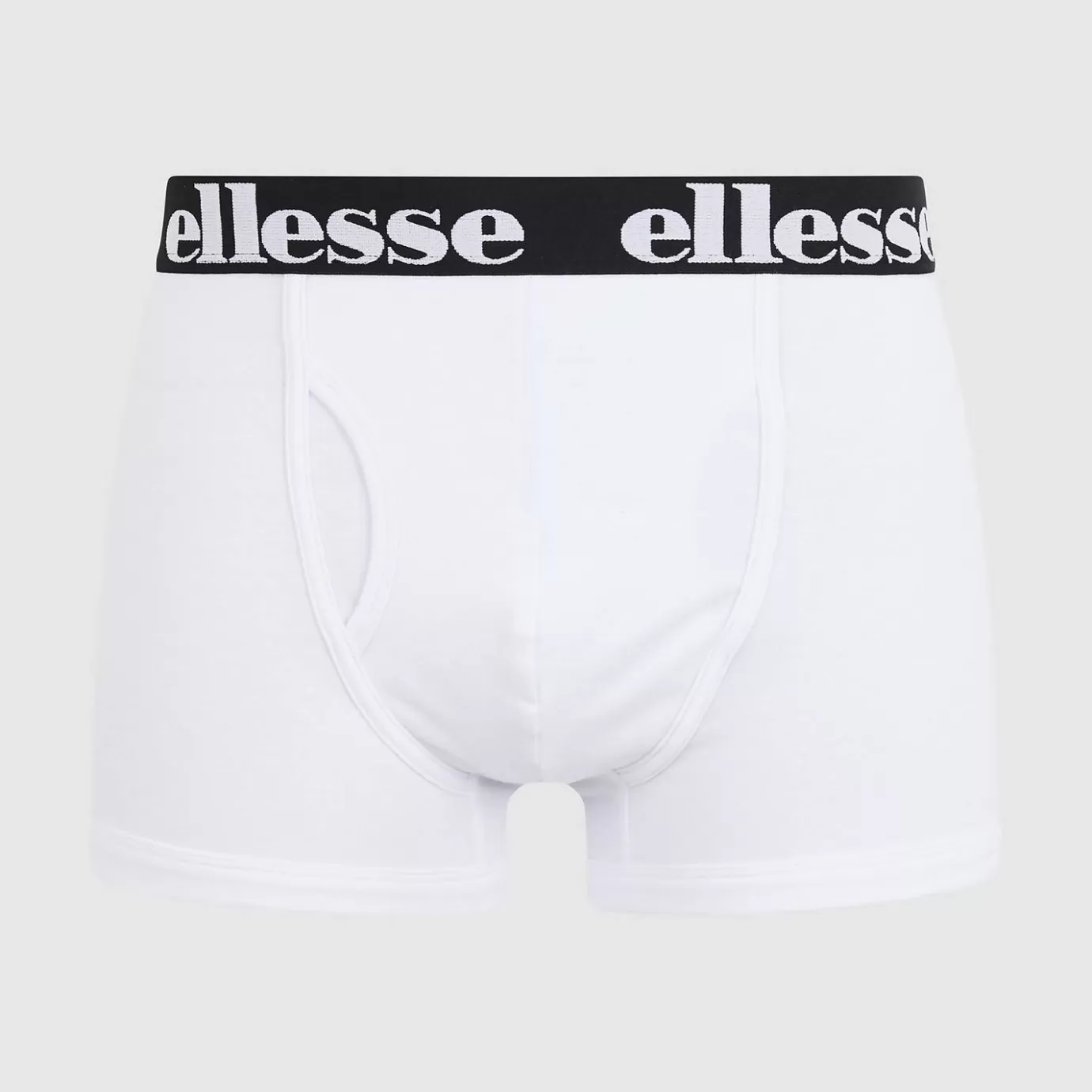 Ellesse -Men's Hali 3 Pack Trunks Black/Grey/White