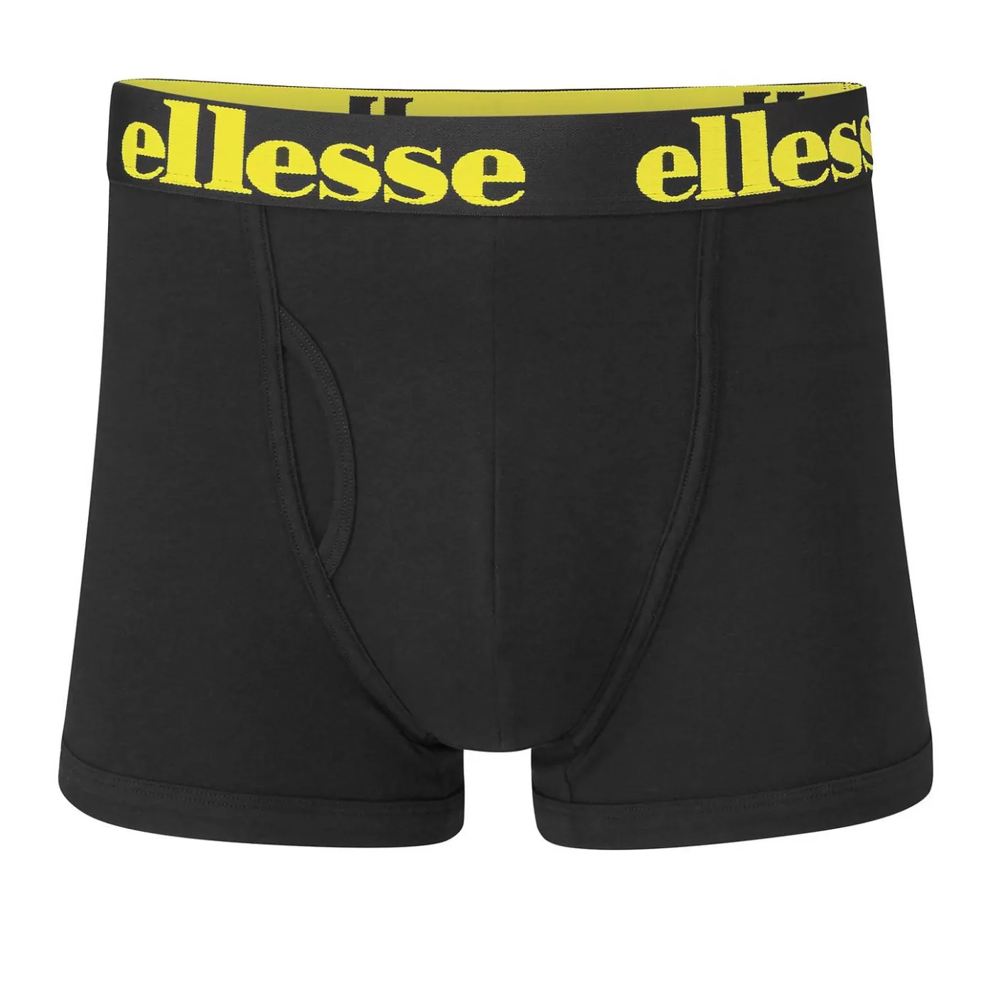 Ellesse All Clothing-Men's Hali 3Pk Trunks Black