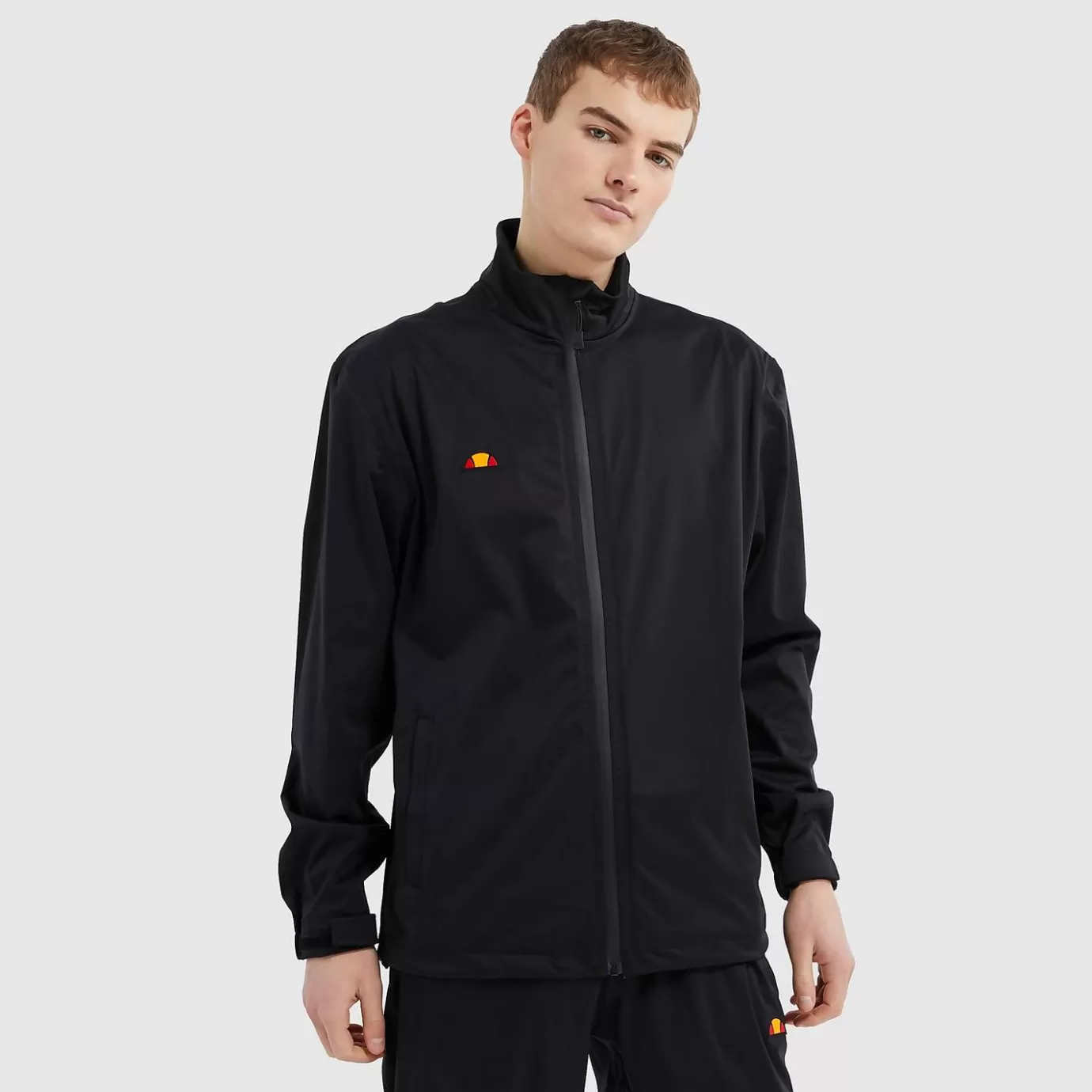 Ellesse Golf | All Clothing-Men's Karlia Waterproof Jacket Black