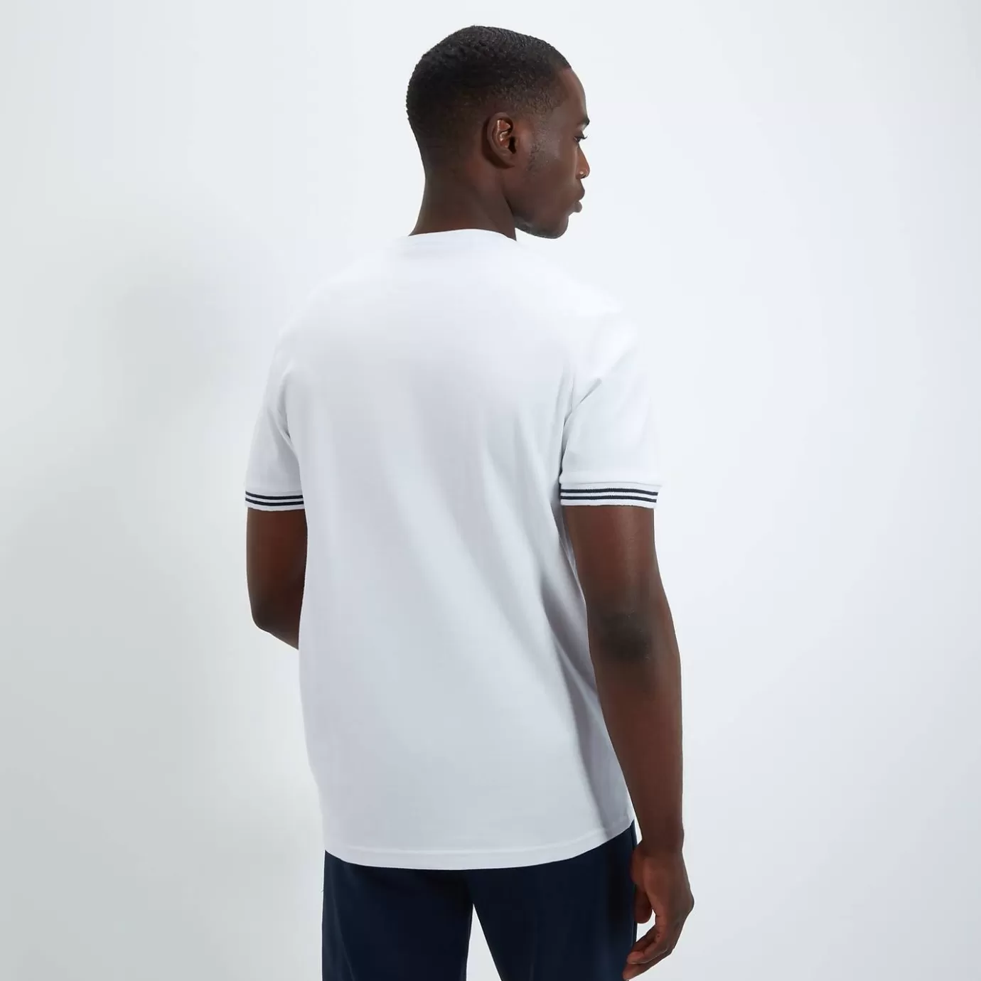 Ellesse T-shirts | All Clothing-Men's Kings Tee Navy/White