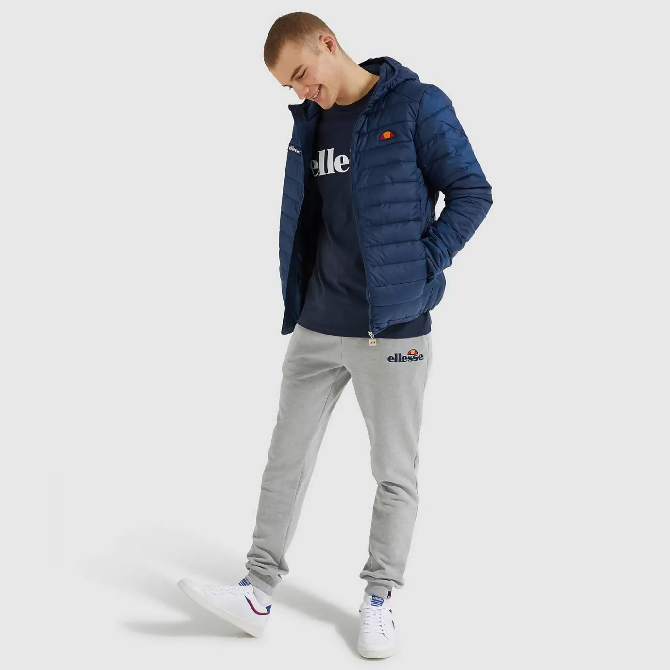 Ellesse Ellesse ICONS | Jackets & Coats | All Clothing-Men's Lombardy Padded Jacket Navy