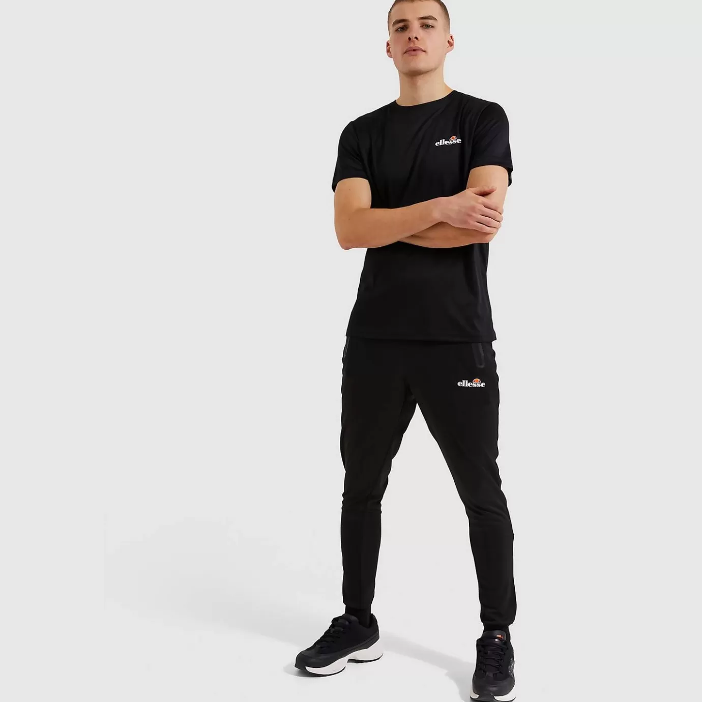 Ellesse T-shirts | All Clothing-Men's Malbe T-Shirt Black