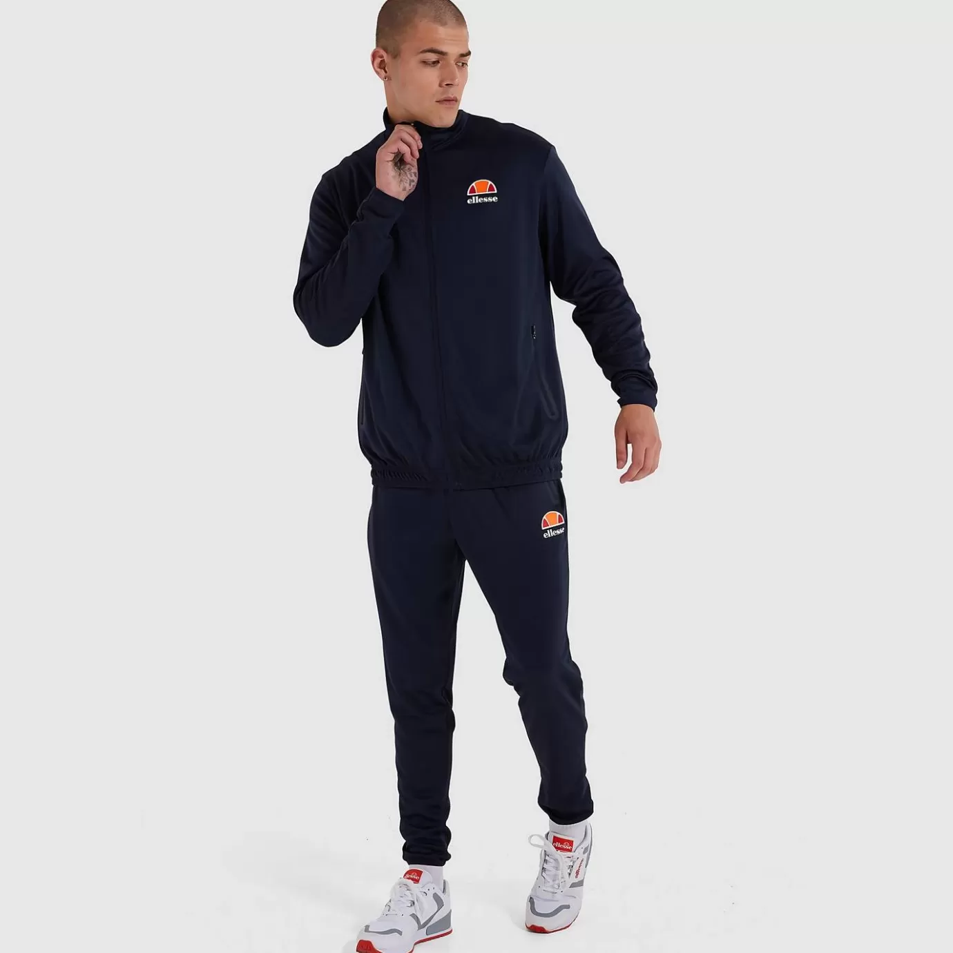 Ellesse Tracksuits | All Clothing-Men's Marzo Track Top Navy