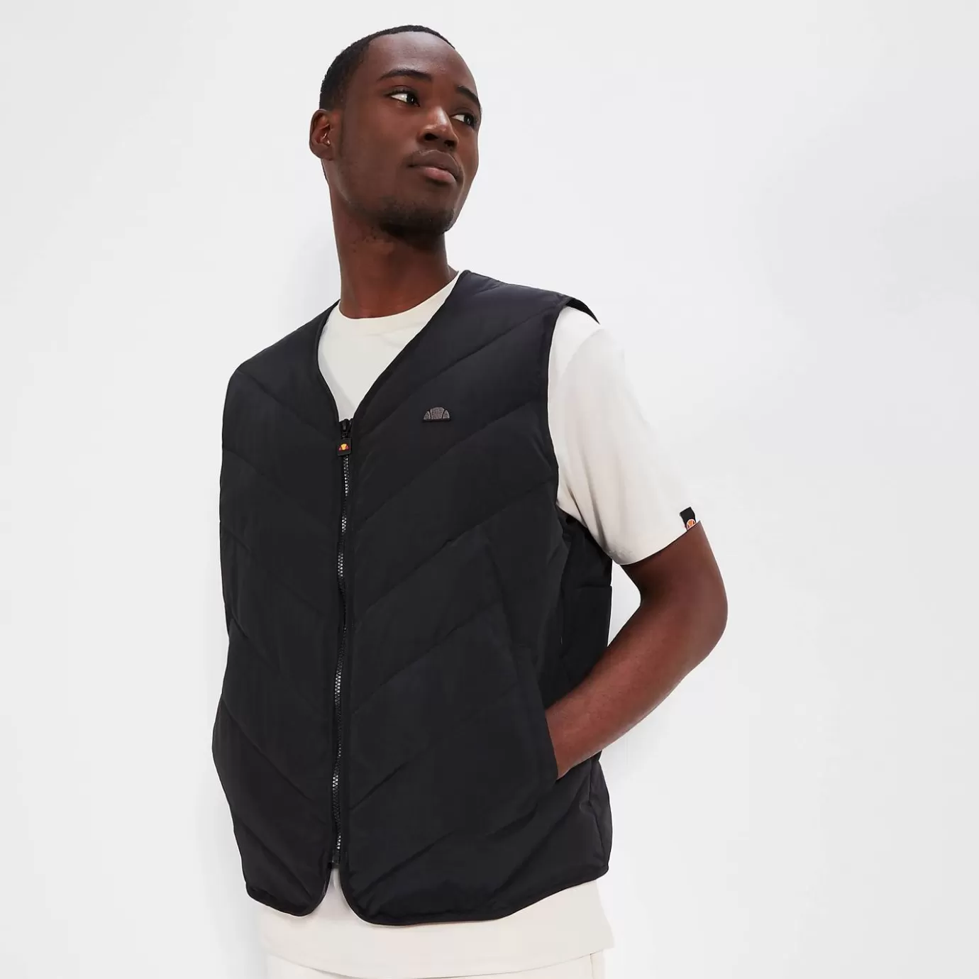 Ellesse Sartoria | Jackets & Coats-Men's Medici Gilet Black