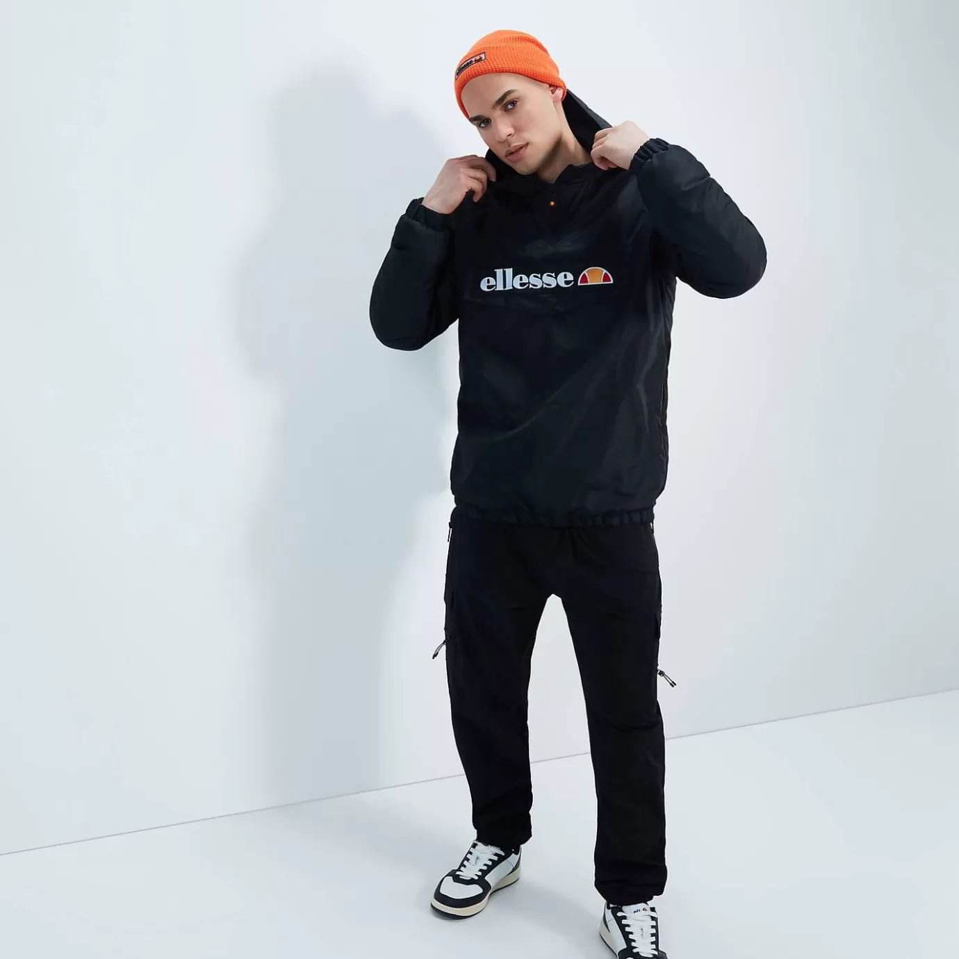 Ellesse Jackets & Coats | All Clothing-Men's Monterini OH Jacket Black