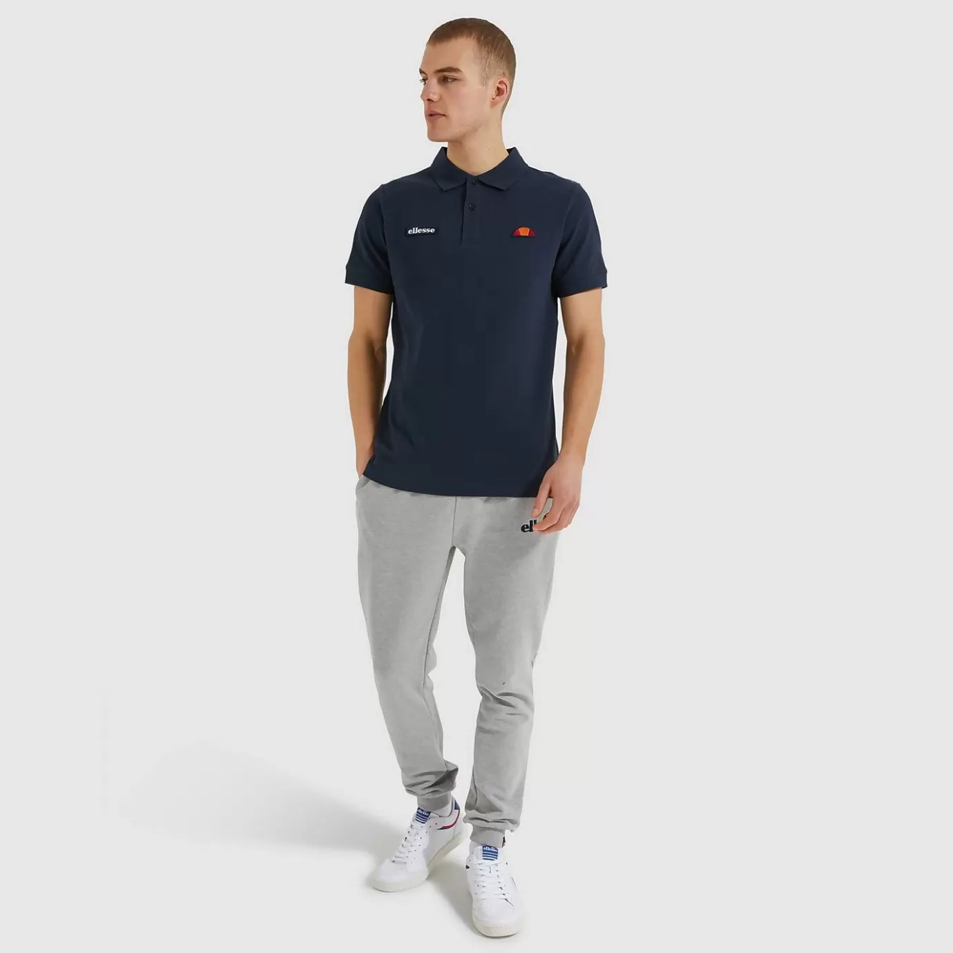 Ellesse Ellesse ICONS | Golf | Polos | T-shirts-Men's Montura Polo Shirt Navy