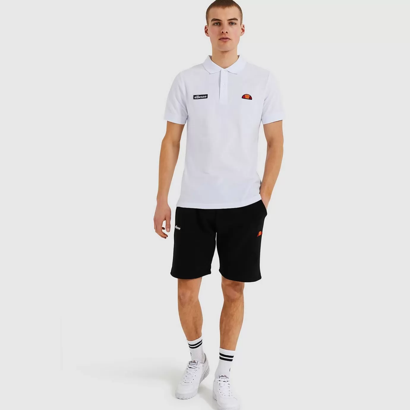 Ellesse Ellesse ICONS | Golf | Polos | T-shirts | All Clothing-Men's Montura Polo Shirt White