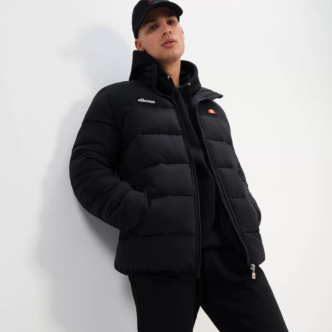 Ellesse Jackets & Coats-Men's Nebula Padded Jacket Black