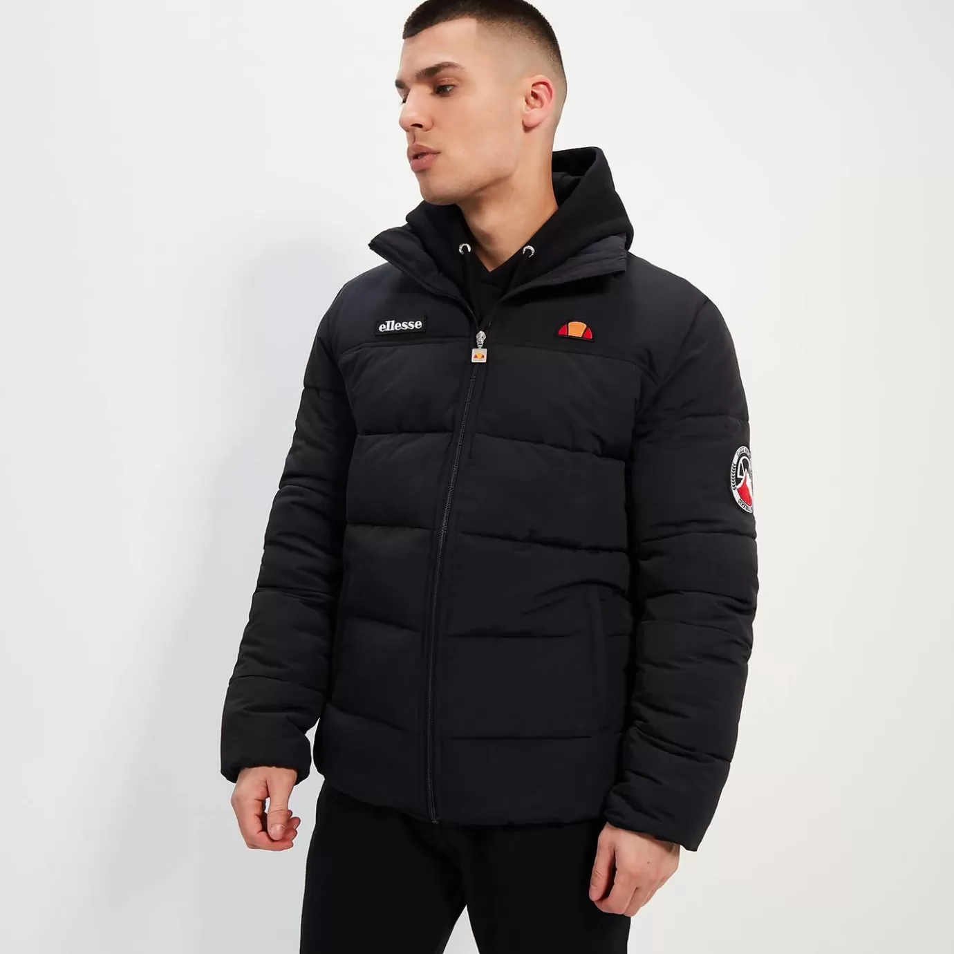 Ellesse Jackets & Coats-Men's Nebula Padded Jacket Black