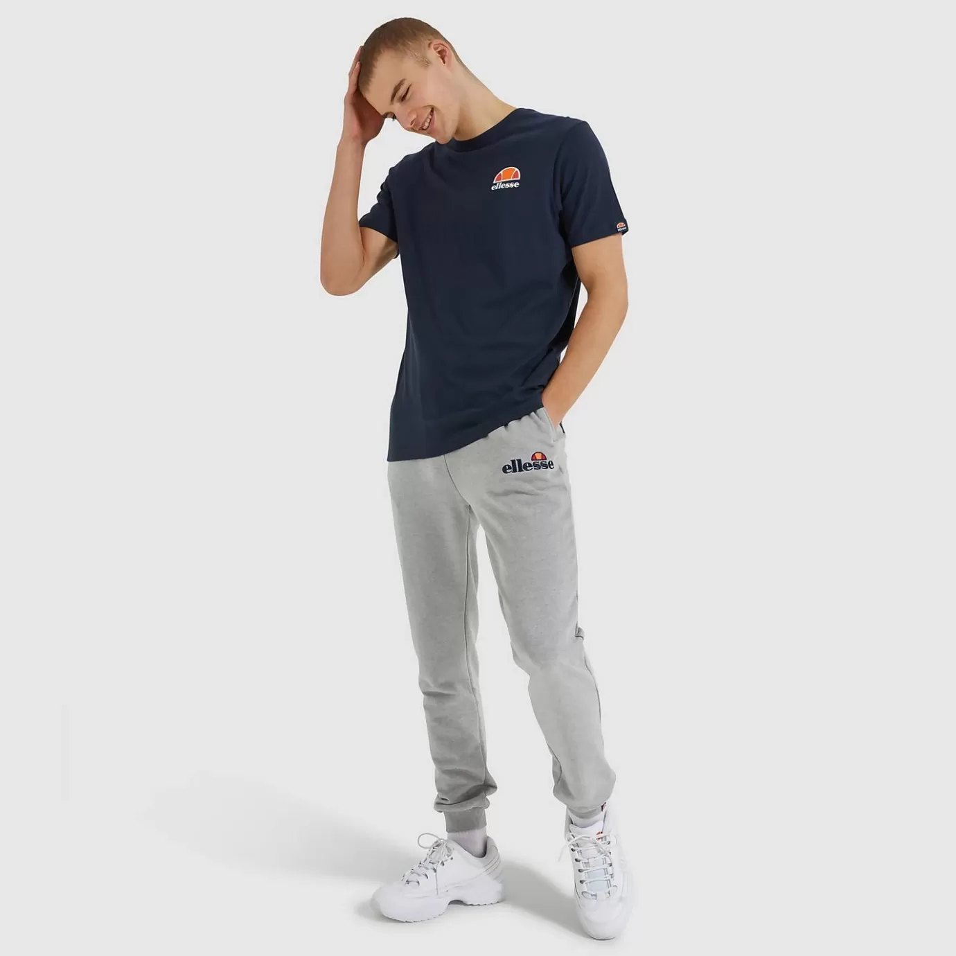 Ellesse Joggers-Men's Nioro Jog Pant Grey Marl