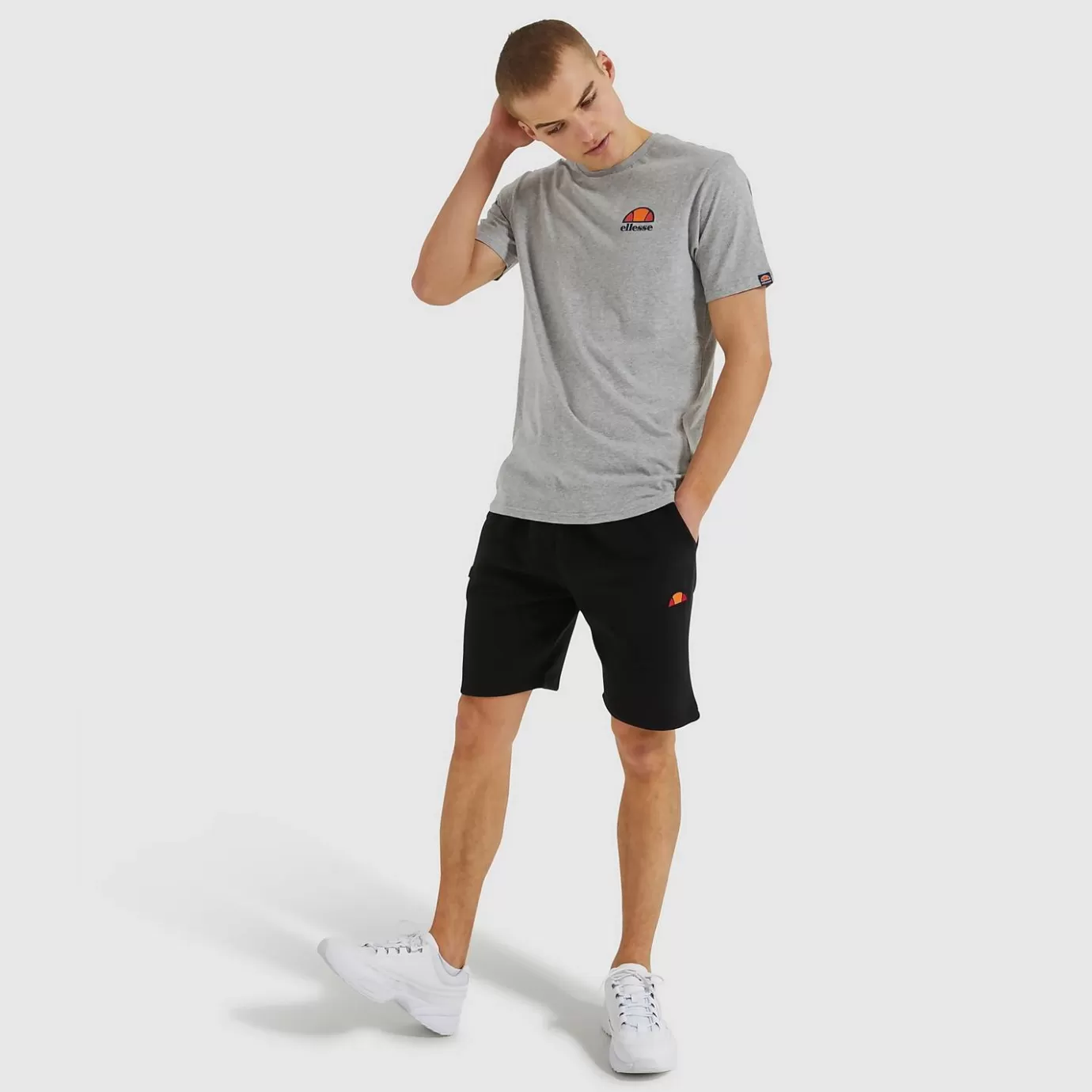 Ellesse Ellesse ICONS | Shorts | All Clothing-Men's Noli Fleece Shorts Black