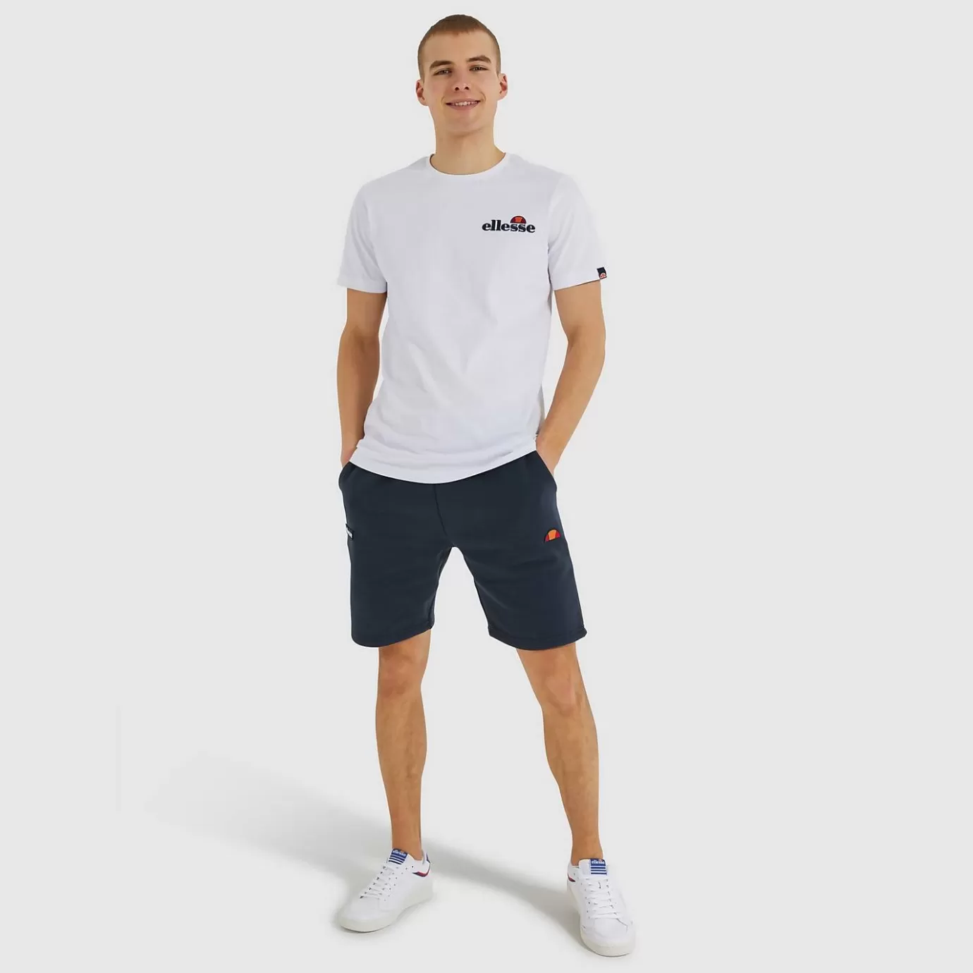 Ellesse Ellesse ICONS | Shorts | All Clothing-Men's Noli Fleece Shorts Navy