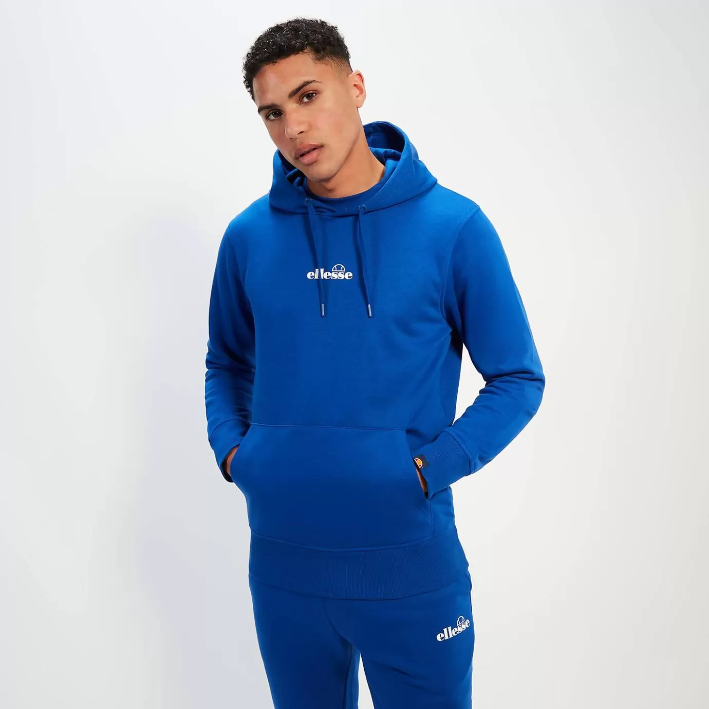 Ellesse Hoodies & Sweatshirts-Men's Pershuta OH Hoody Blue