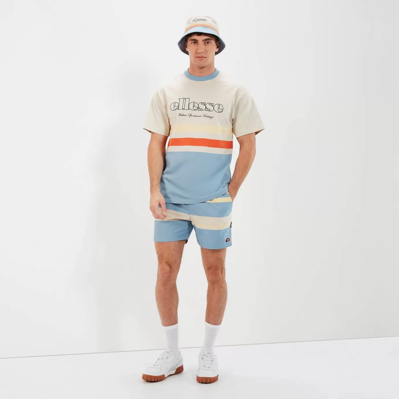 Ellesse Last Chance To Buy | Tops | Festival Looks | T-shirts-Men's Scottura Tee Multi