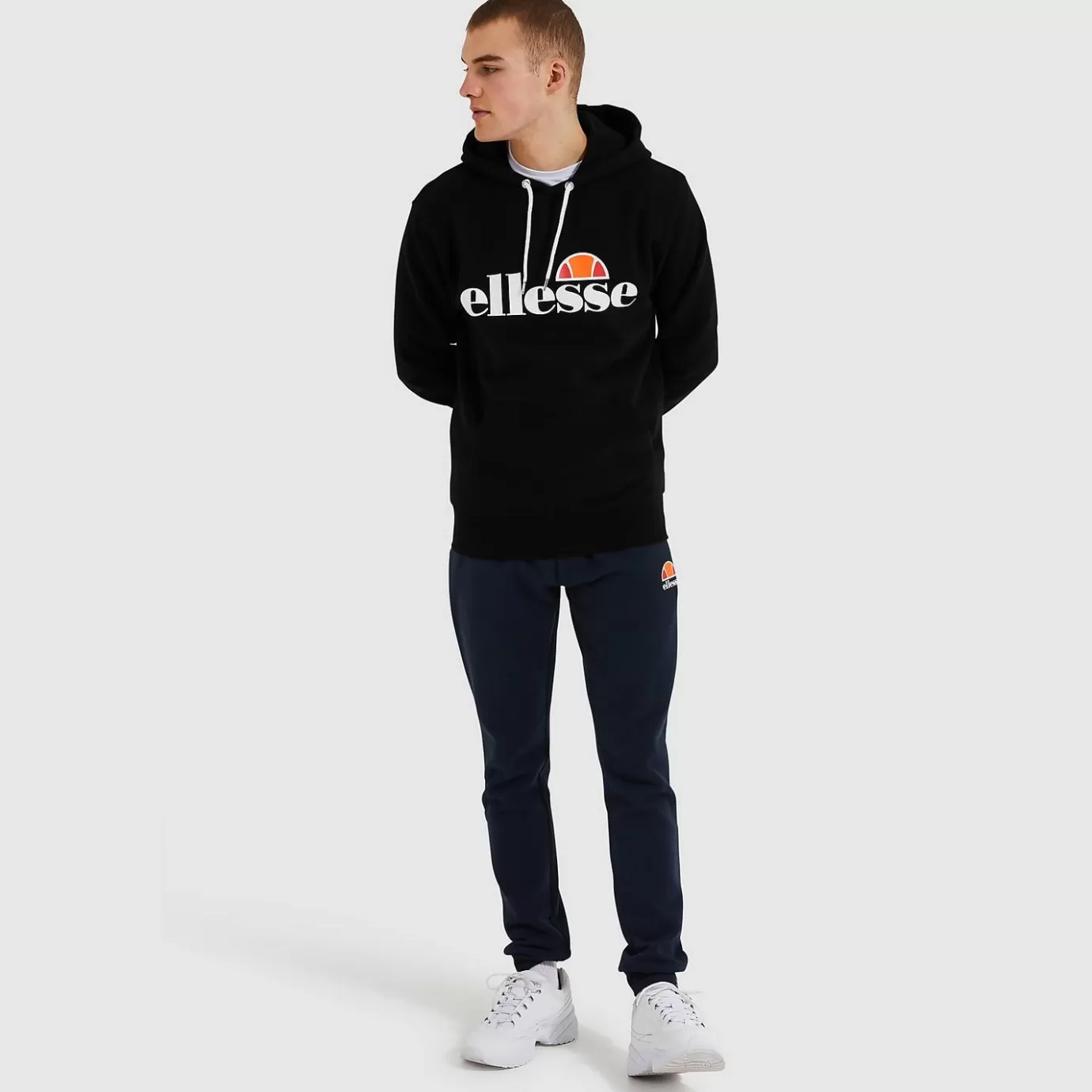 Ellesse Ellesse ICONS | Hoodies & Sweatshirts | All Clothing-Men's SL Gottero OH Hoody Black