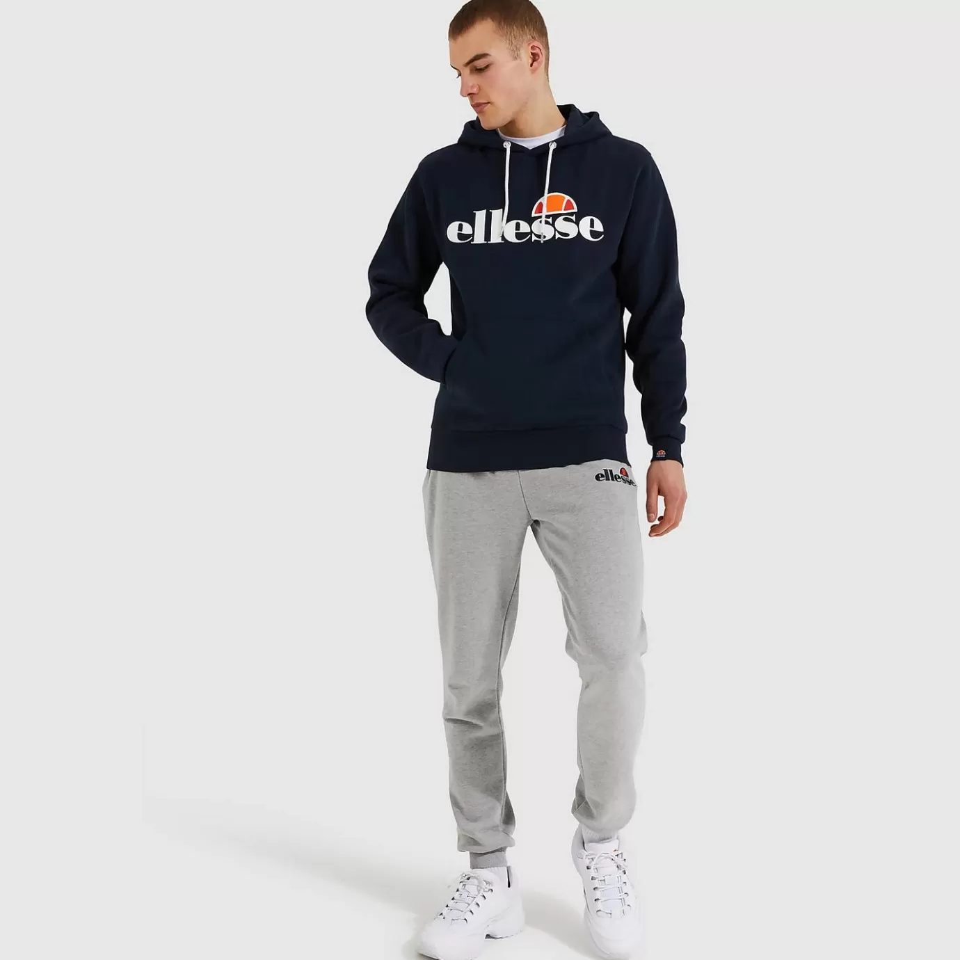 Ellesse Ellesse ICONS | Hoodies & Sweatshirts | All Clothing-Men's SL Gottero OH Hoody Navy