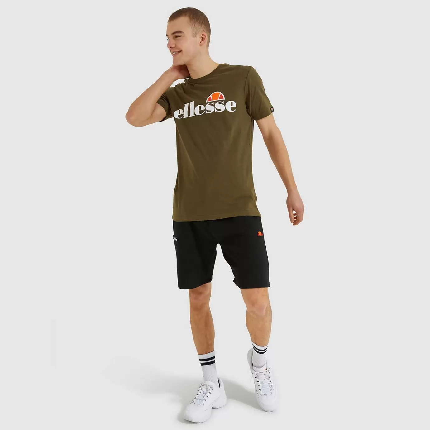 Ellesse Ellesse ICONS | T-shirts-Men's SL Prado T-Shirt Khaki