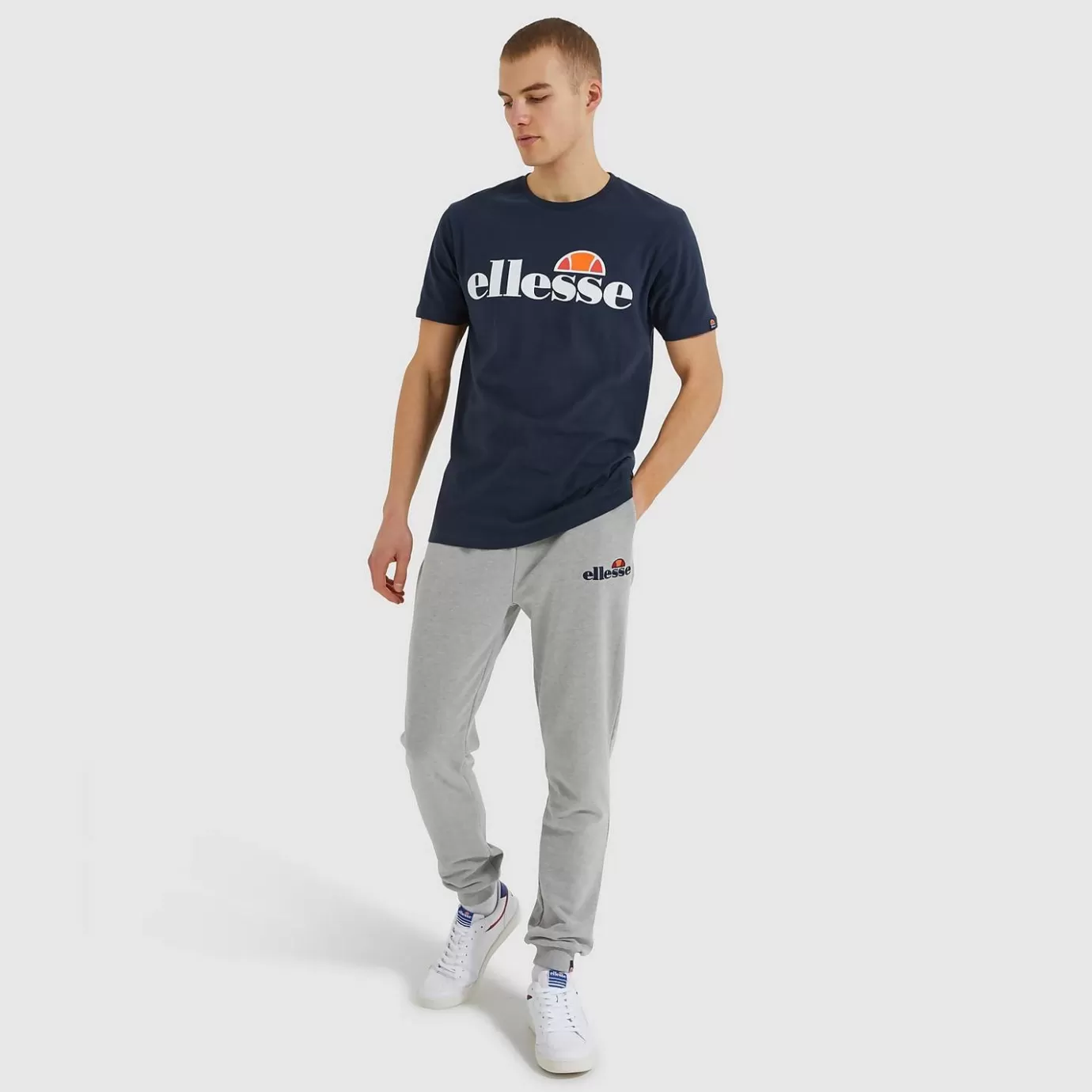 Ellesse Ellesse ICONS | T-shirts | All Clothing-Men's SL Prado T-Shirt Navy