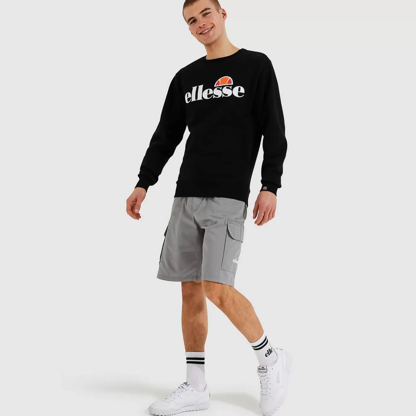 Ellesse Ellesse ICONS | Hoodies & Sweatshirts | All Clothing-Men's SL Succiso Sweatshirt Black