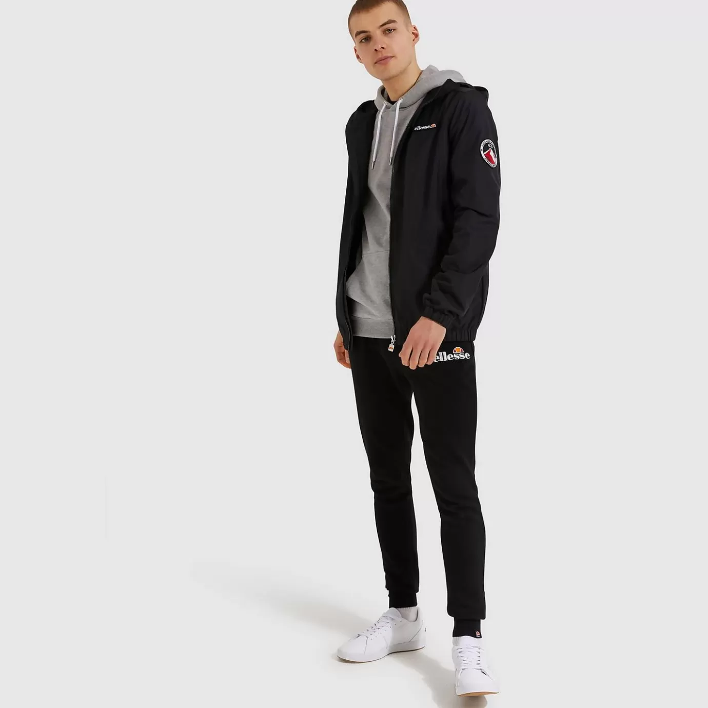 Ellesse Ellesse ICONS | Jackets & Coats | All Clothing-Men's Terrazzo Jacket Black