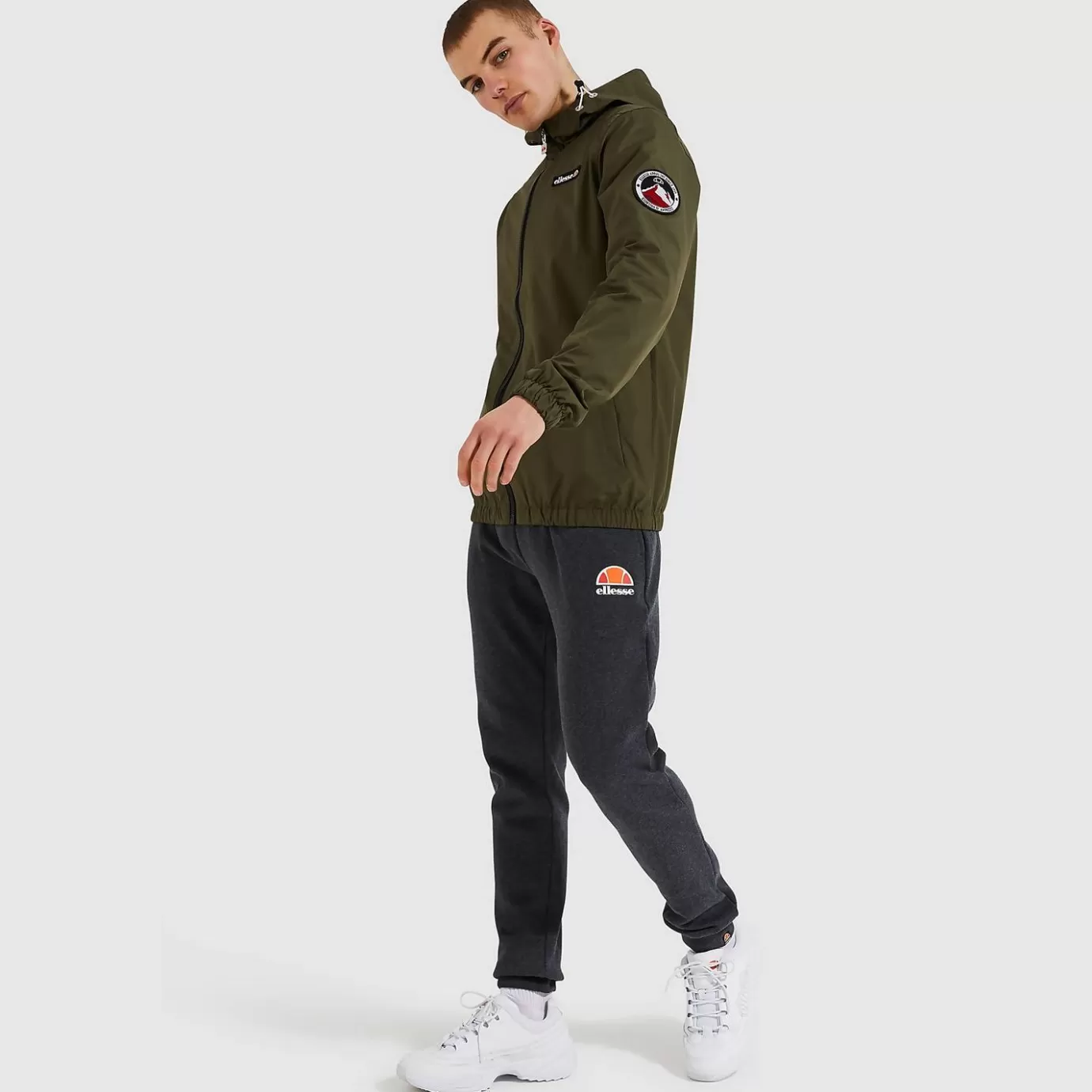 Ellesse Ellesse ICONS | Jackets & Coats | All Clothing-Men's Terrazzo Jacket Khaki