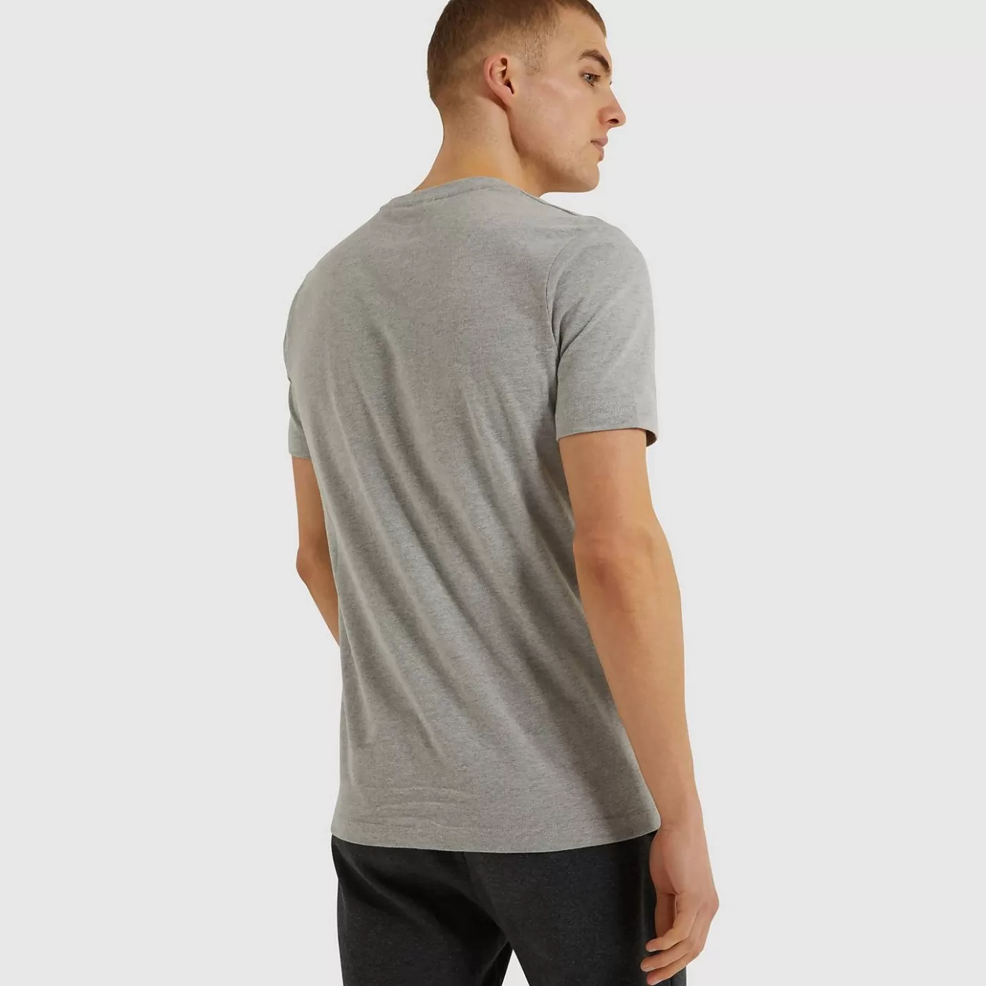 Ellesse T-shirts | All Clothing-Men's Voodoo T-Shirt Grey Grey Marl