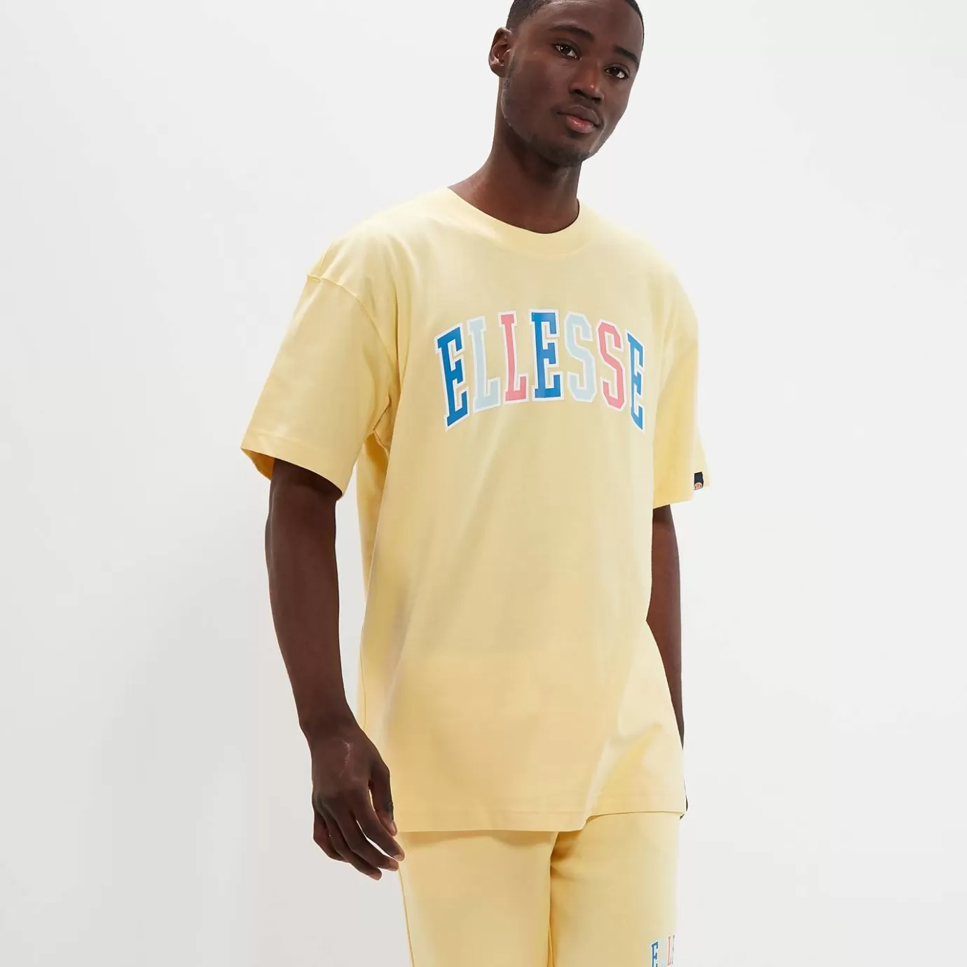 Ellesse Tops | Tops | Tops | Genderless | Festival Looks | T-shirts-Unisex Calipsi Tee Light Yellow