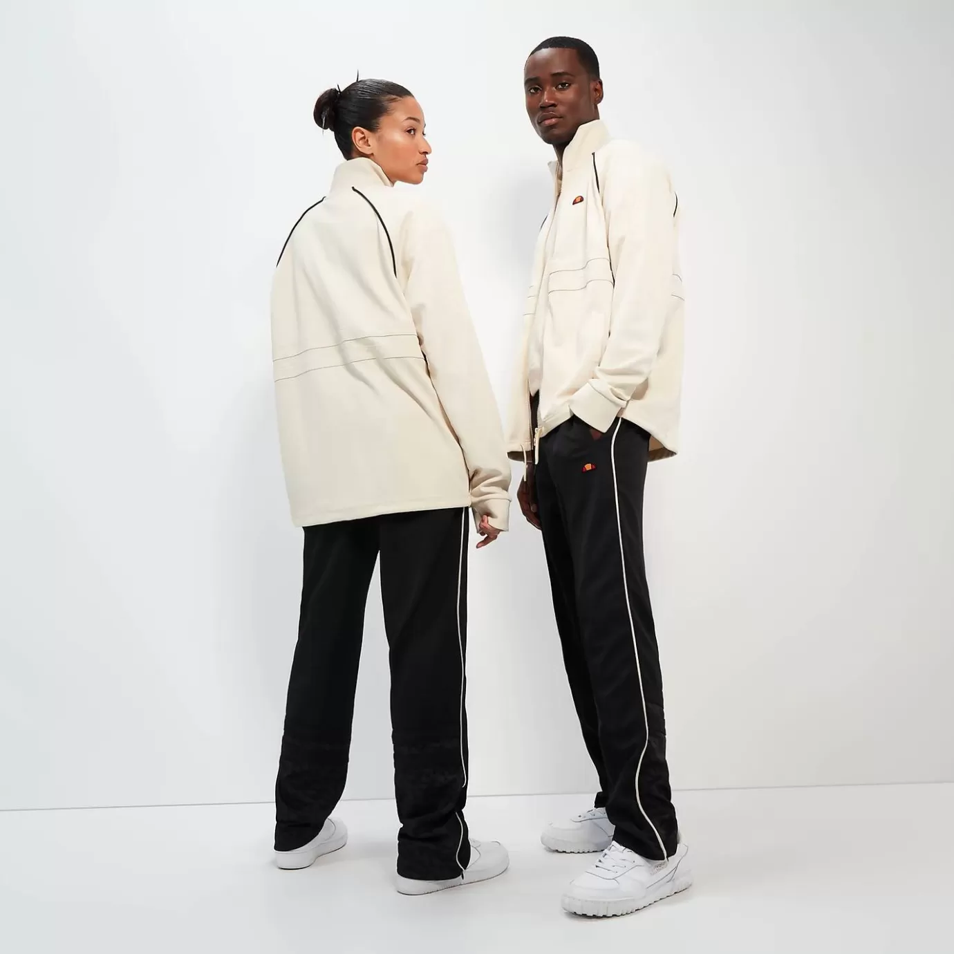 Ellesse Sartoria | Tracktops & Tracksuits | Genderless | Sartoria | Tracksuits-Unisex Soldo Track Top Off White