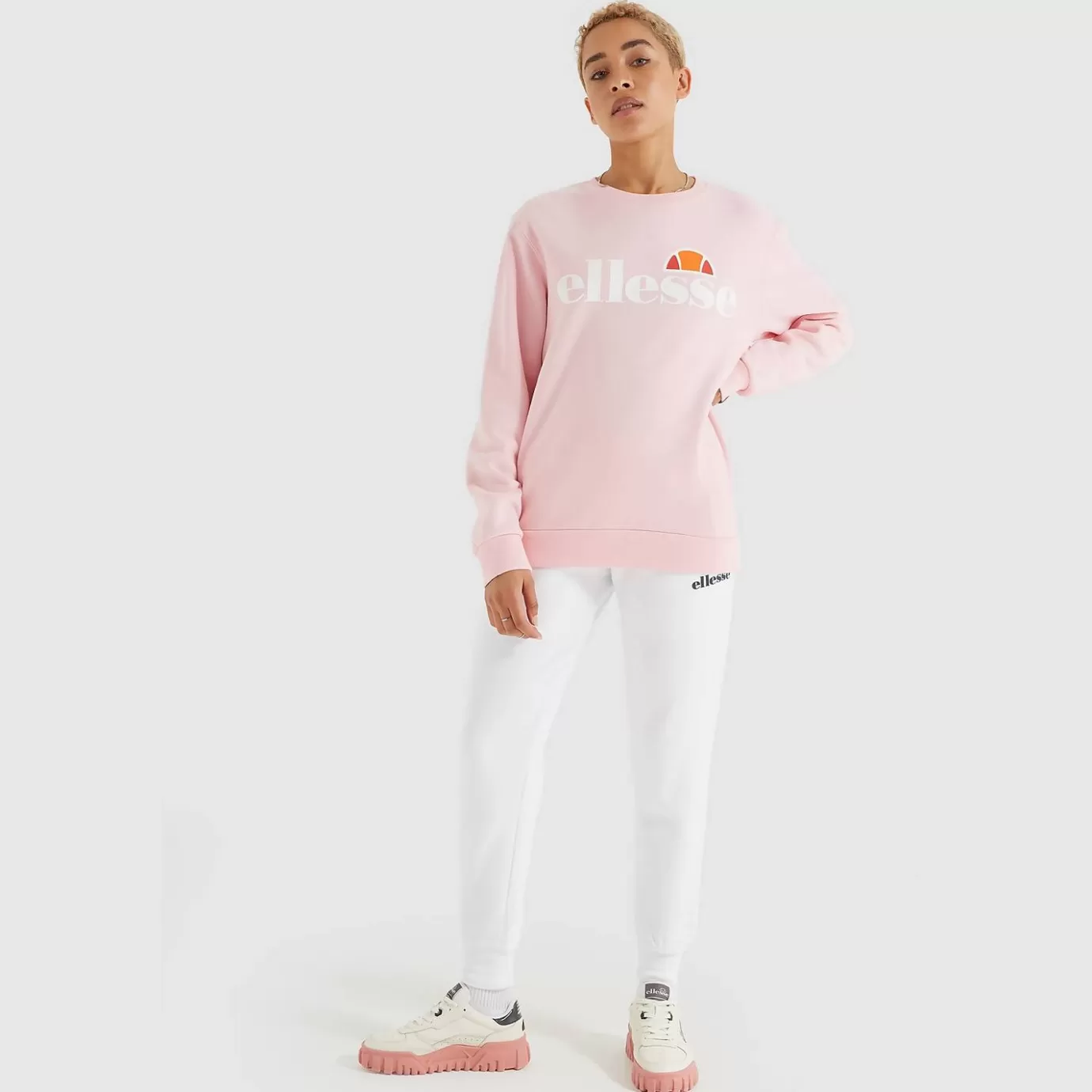 Ellesse Ellesse ICONS | Hoodies & Sweatshirts-Women's Agata Sweatshirt Light Pink