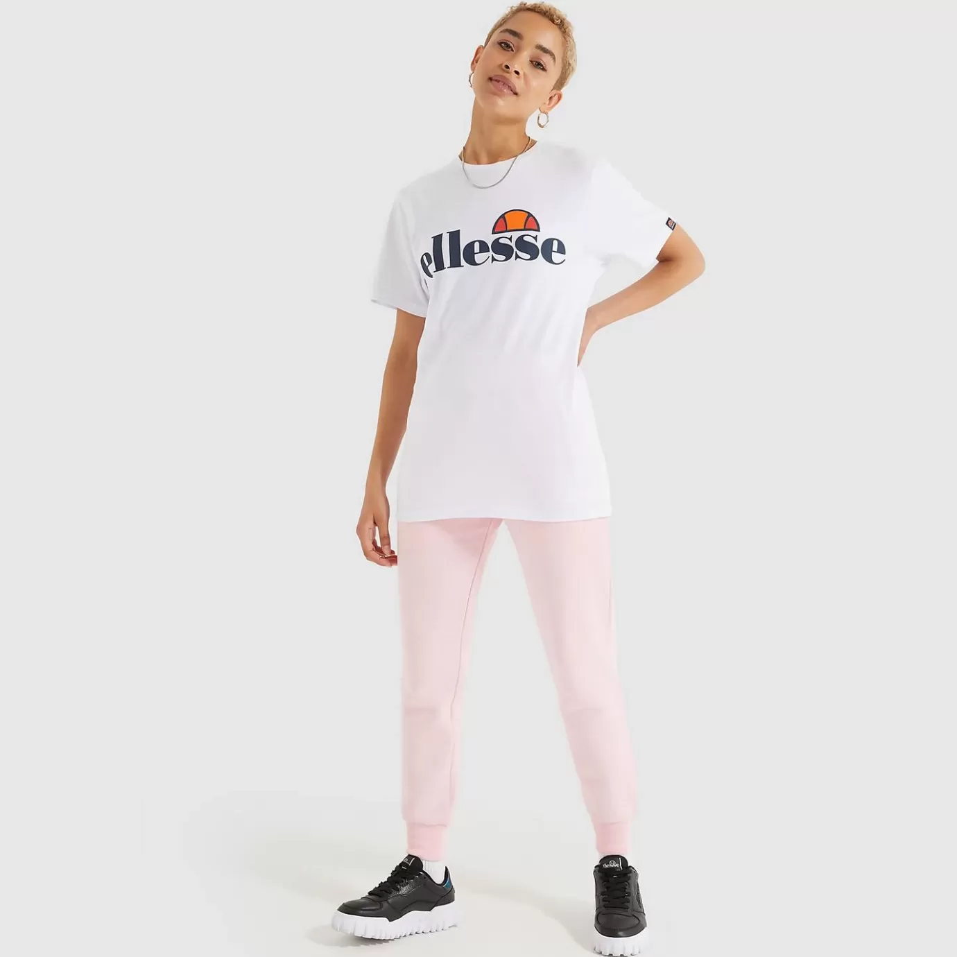 Ellesse Ellesse ICONS | Tops-Women's Albany T-Shirt White