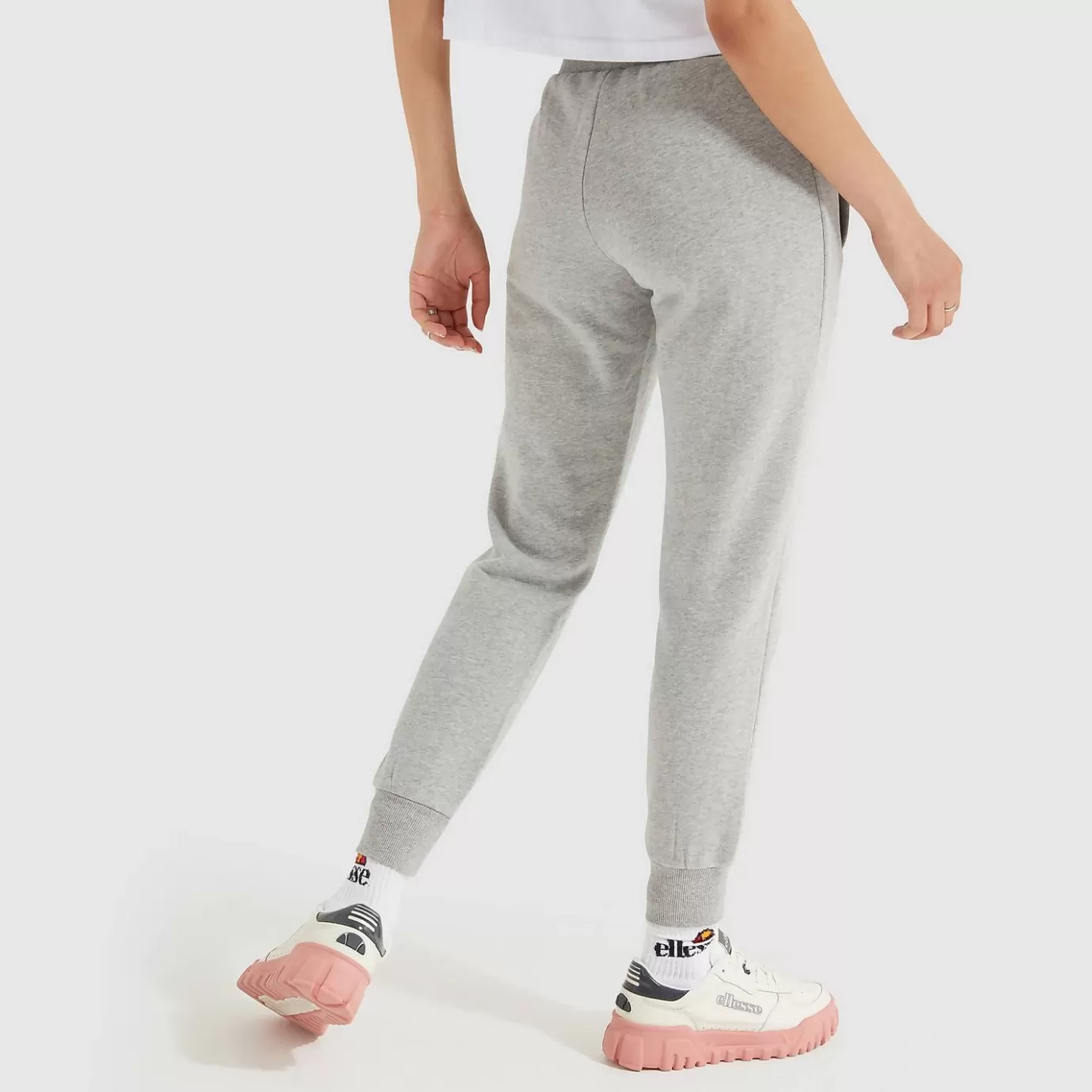 Ellesse Joggers & Leggings-Women's Hallouli Jog Pants SGK Grey Marl