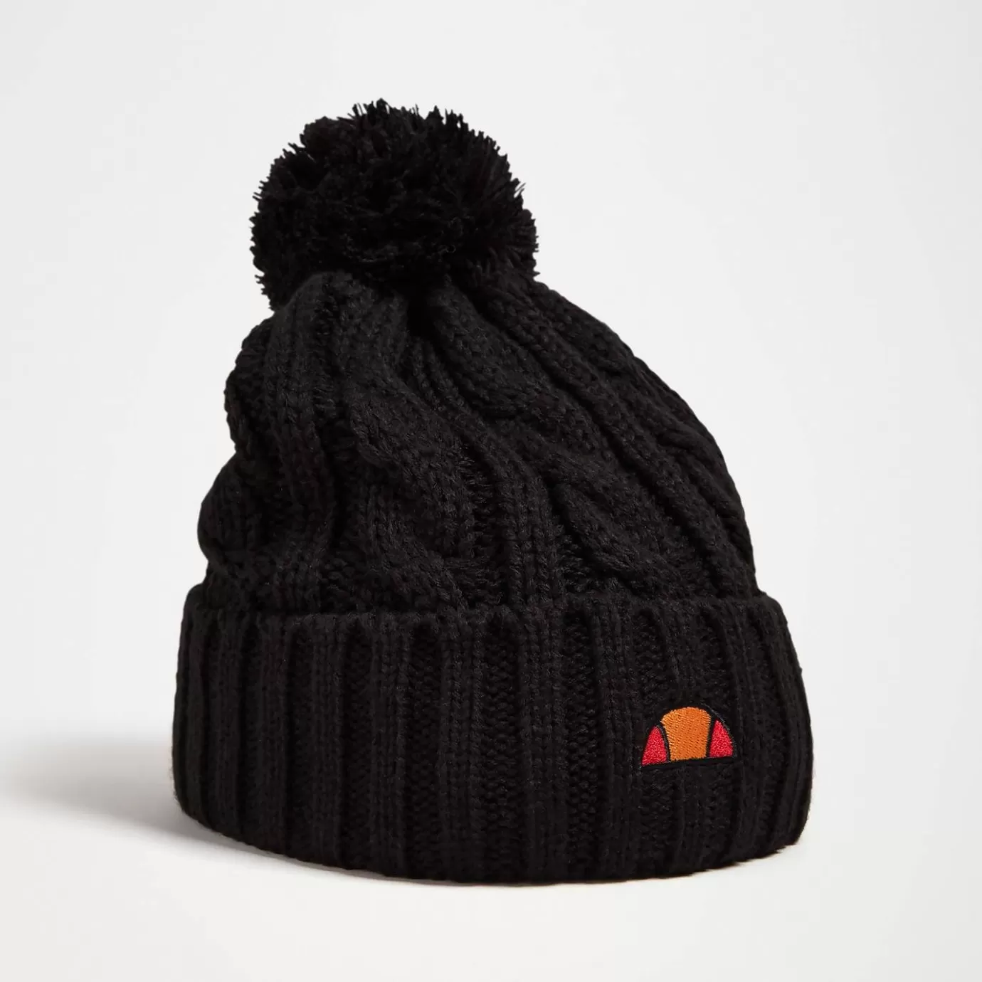 Ellesse Sartoria-Women's Hanna Pom Pom Beanie Black