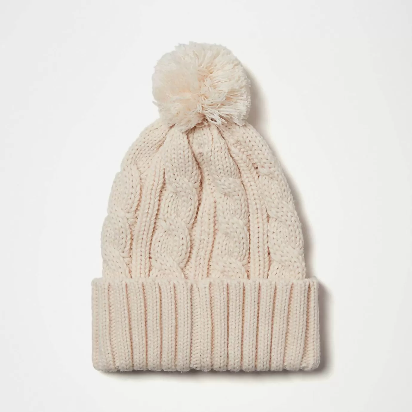 Ellesse Sartoria-Women's Hanna Pom Pom Beanie Off White