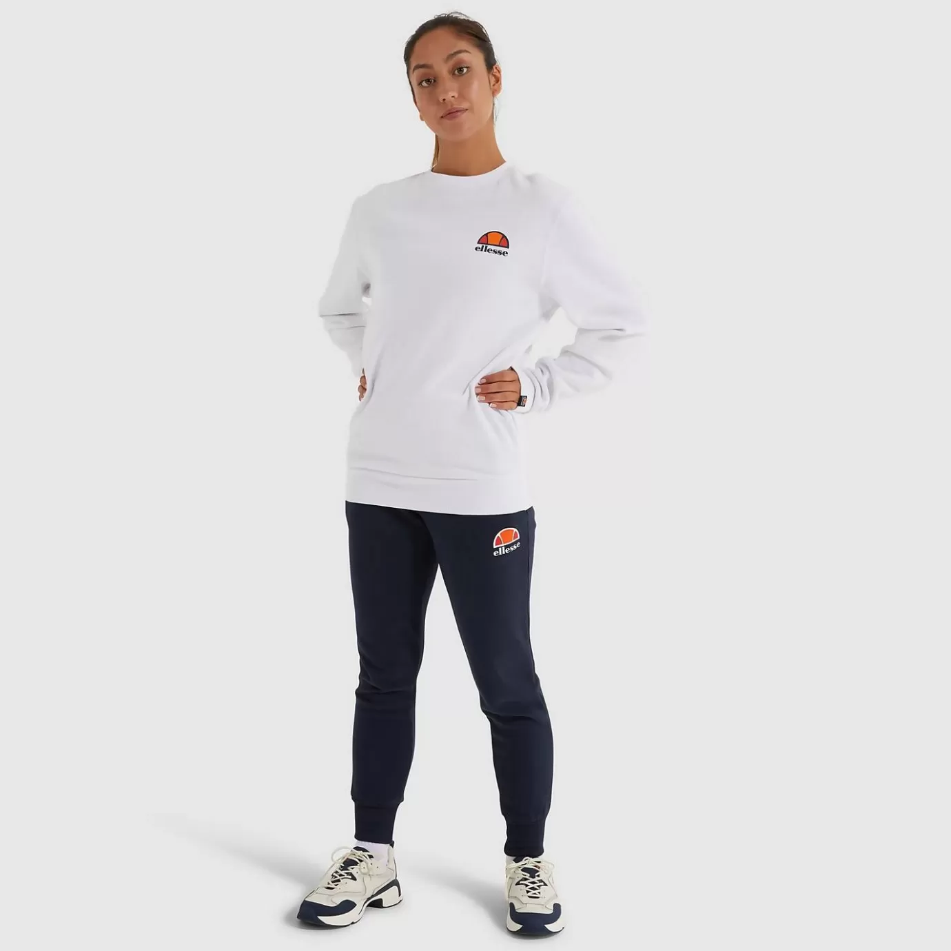 Ellesse Fitness | Hoodies & Sweatshirts-Women's Haverford Sweatshirt White