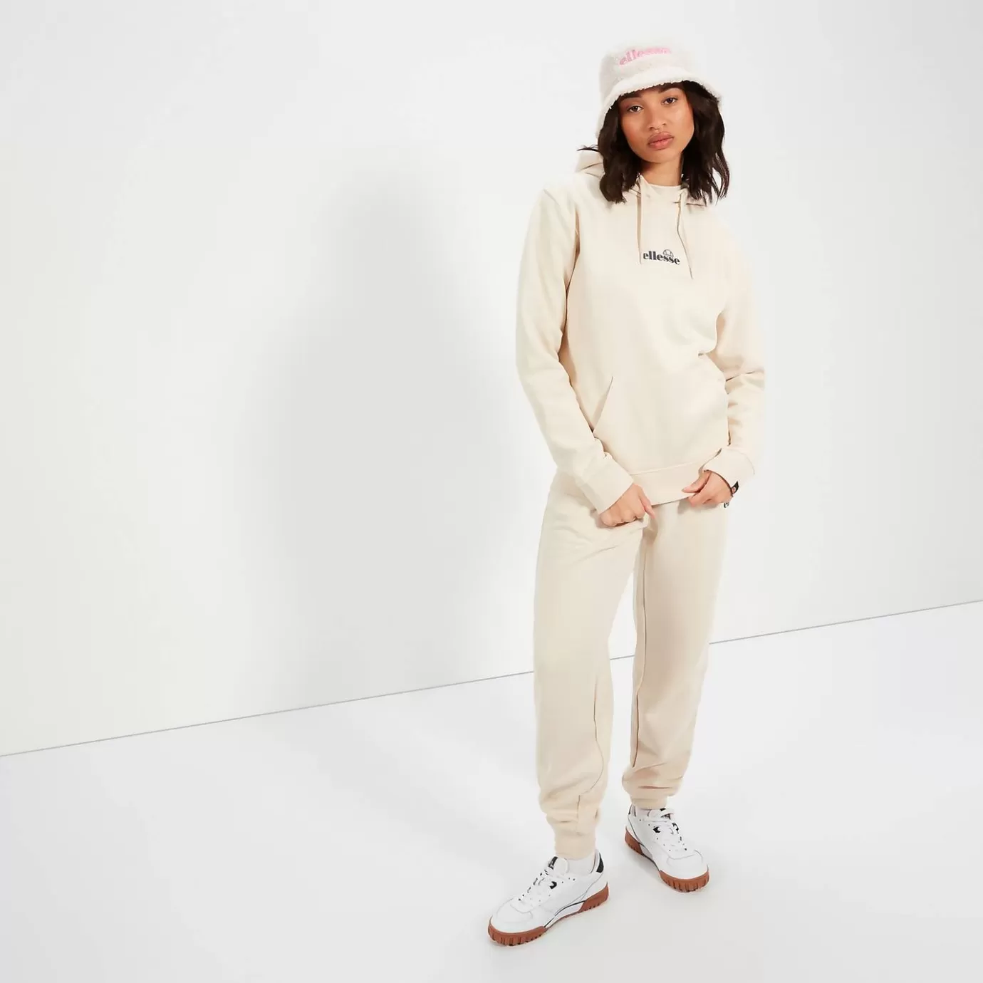 Ellesse Hoodies & Sweatshirts-Women's Jazana OH Hoody Off White