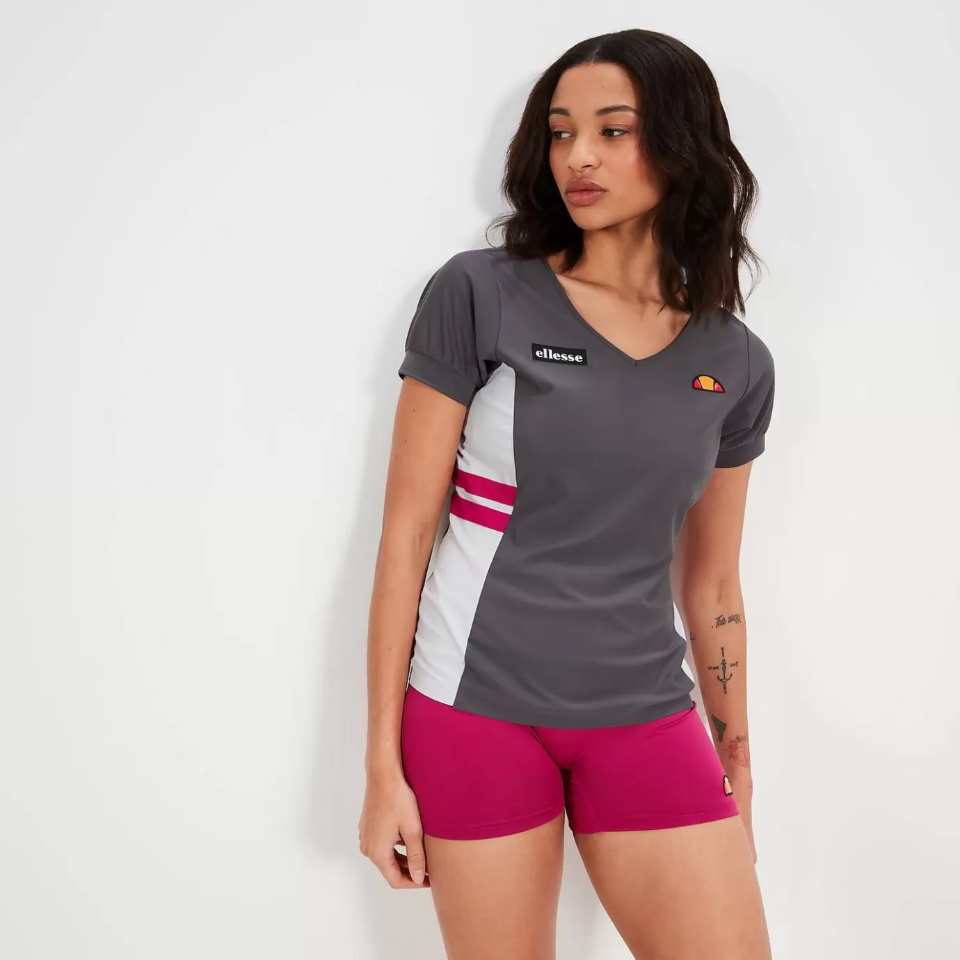 Ellesse Tennis | Fitness-Womens Lowery Tee Dark Grey