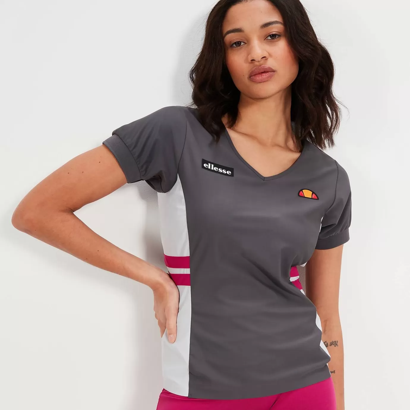 Ellesse Tennis | Fitness-Womens Lowery Tee Dark Grey