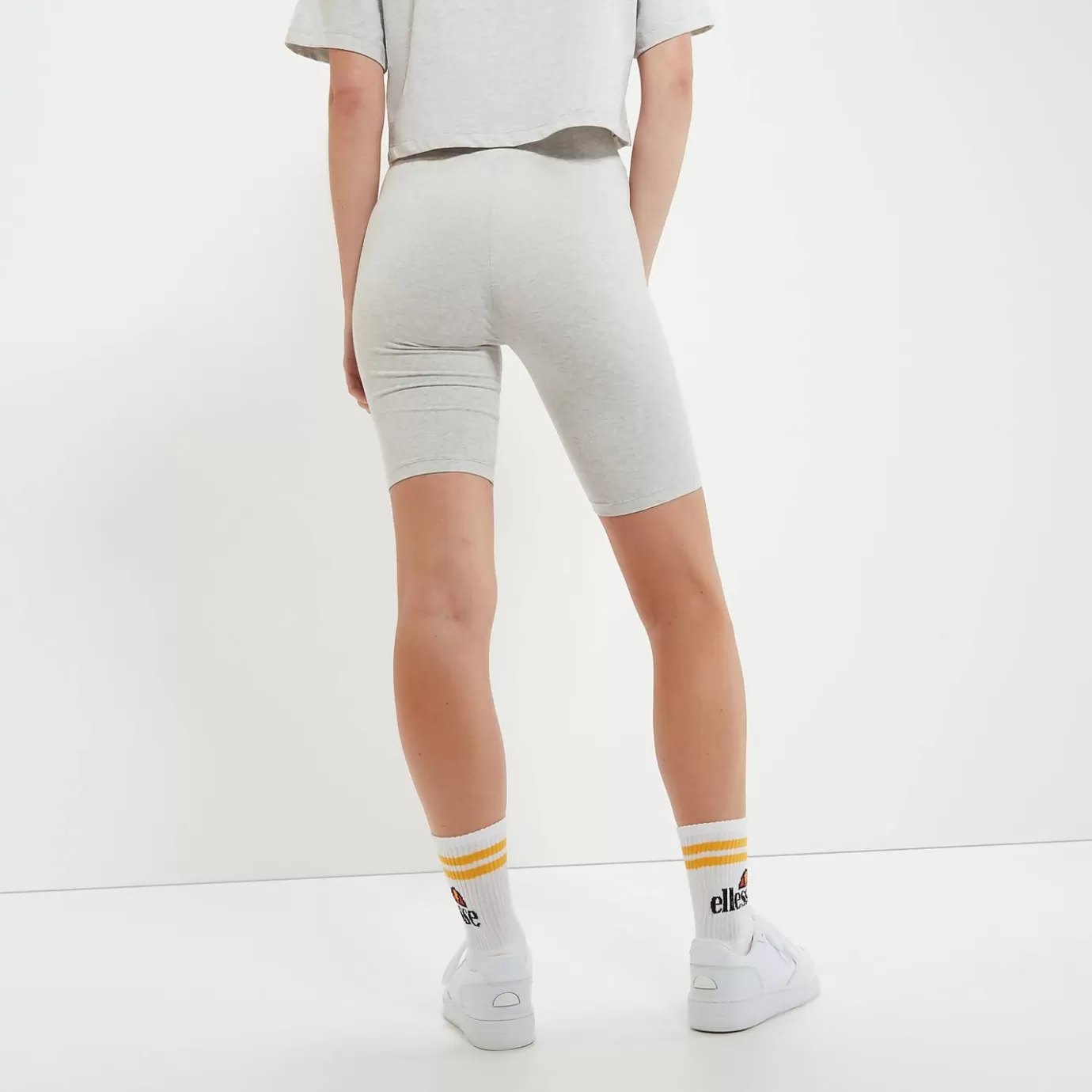 Ellesse Shorts | Festival Looks-Women's Lucini Short Light Grey Marl