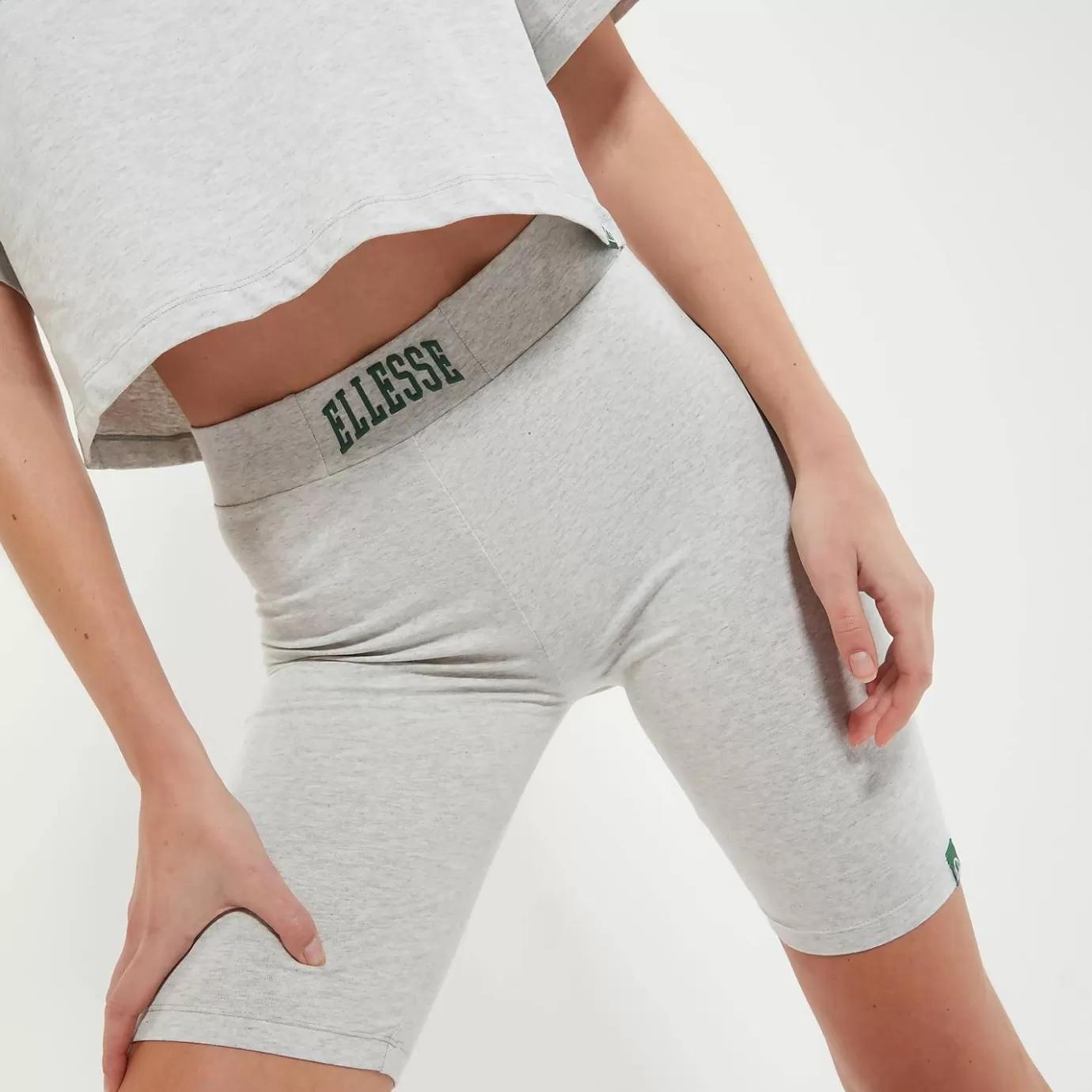 Ellesse Shorts | Festival Looks-Women's Lucini Short Light Grey Marl