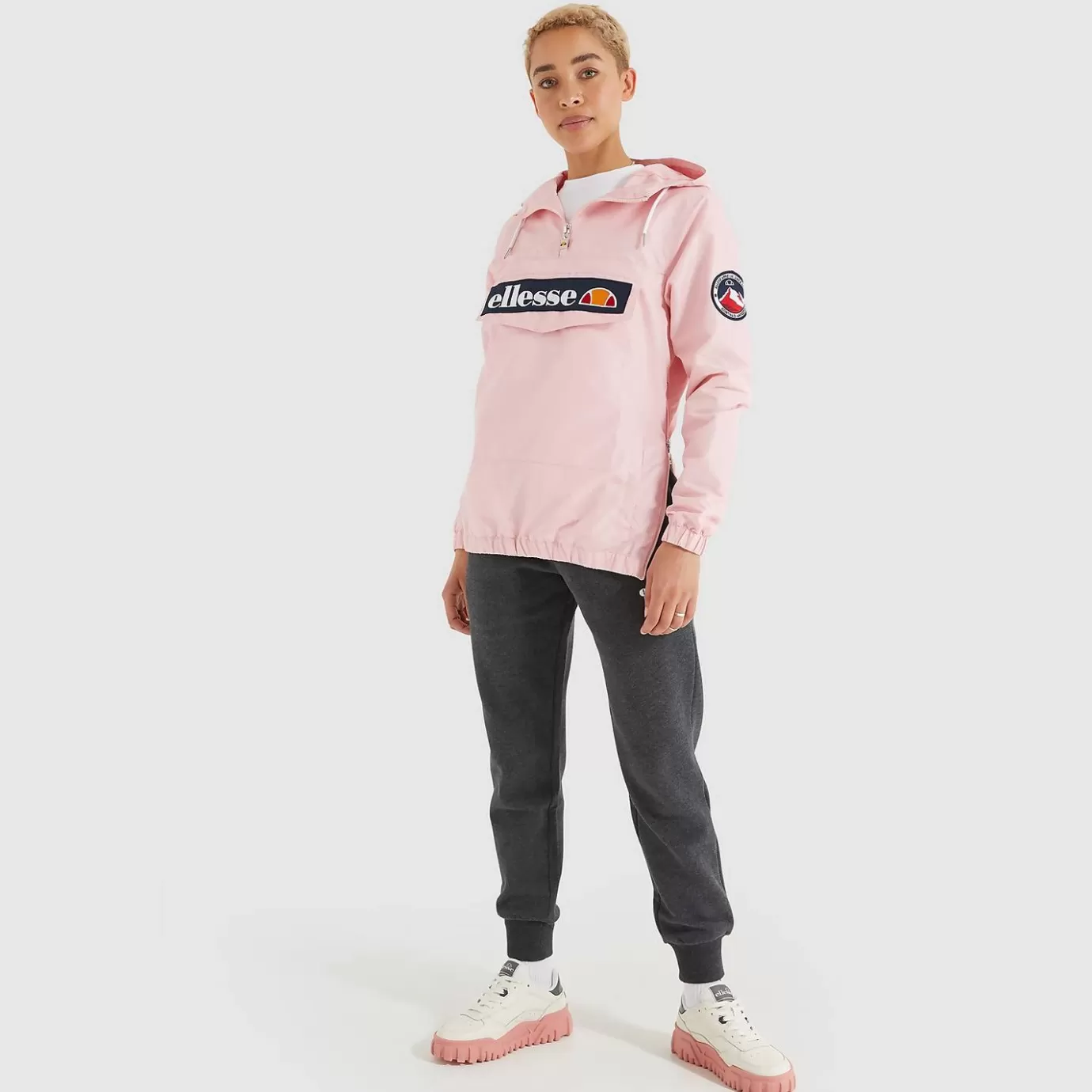 Ellesse Ellesse ICONS | Jackets & Coats-Women's Montez OH Jacket Light Pink