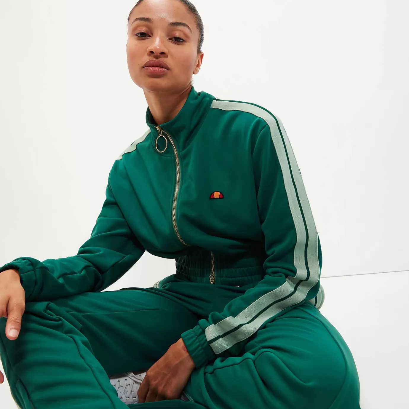 Ellesse Sartoria | Tracktops & Tracksuits-Women's Morelli Track Top Dark Green