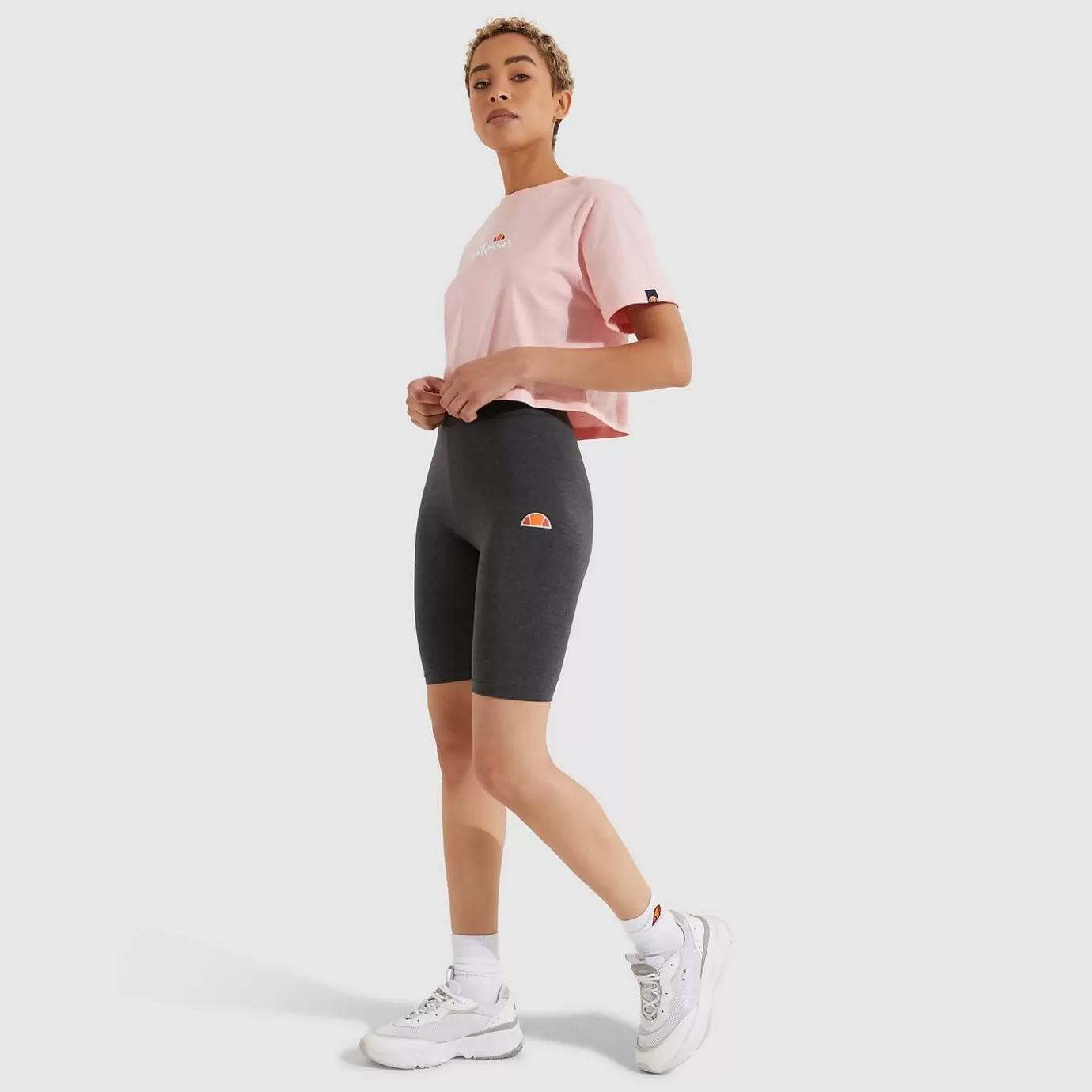 Ellesse Shorts | Festival Looks-Women's Tour Cycle Shorts Dark Grey Marl